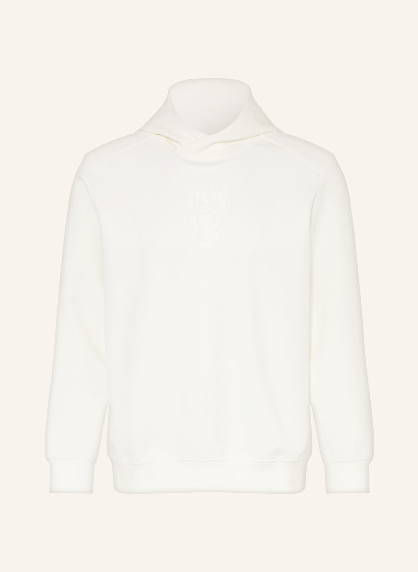 WELLENSTEYN Hoodie PACOUR: WIT