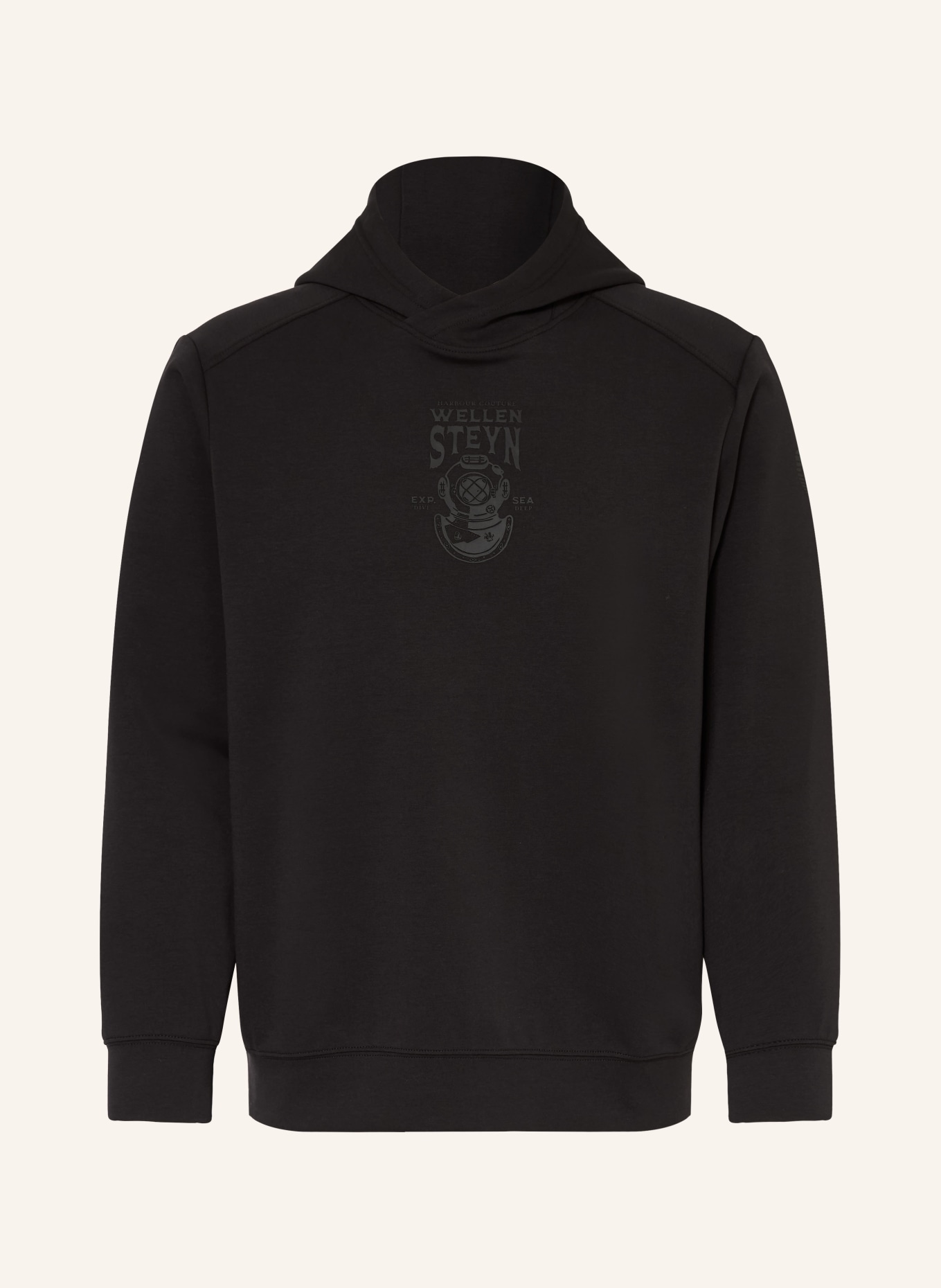 WELLENSTEYN Hoodie PACOUR: ZWART