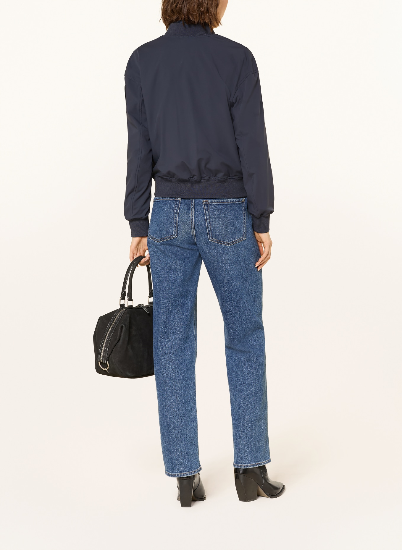 Blauer Kurtka DEVIN: GRANATOWY