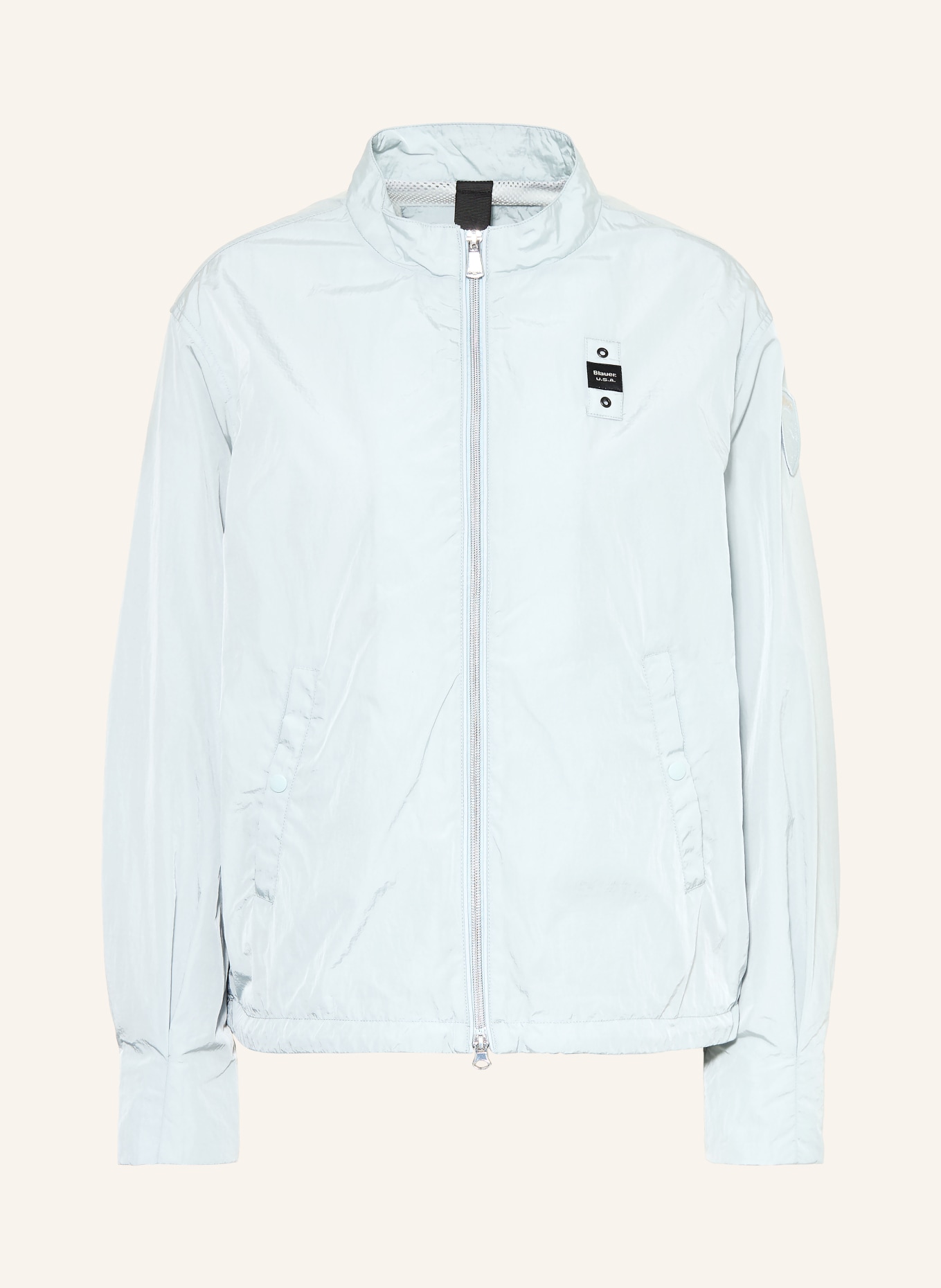 Blauer Jas ELISABETH: LICHTBLAUW