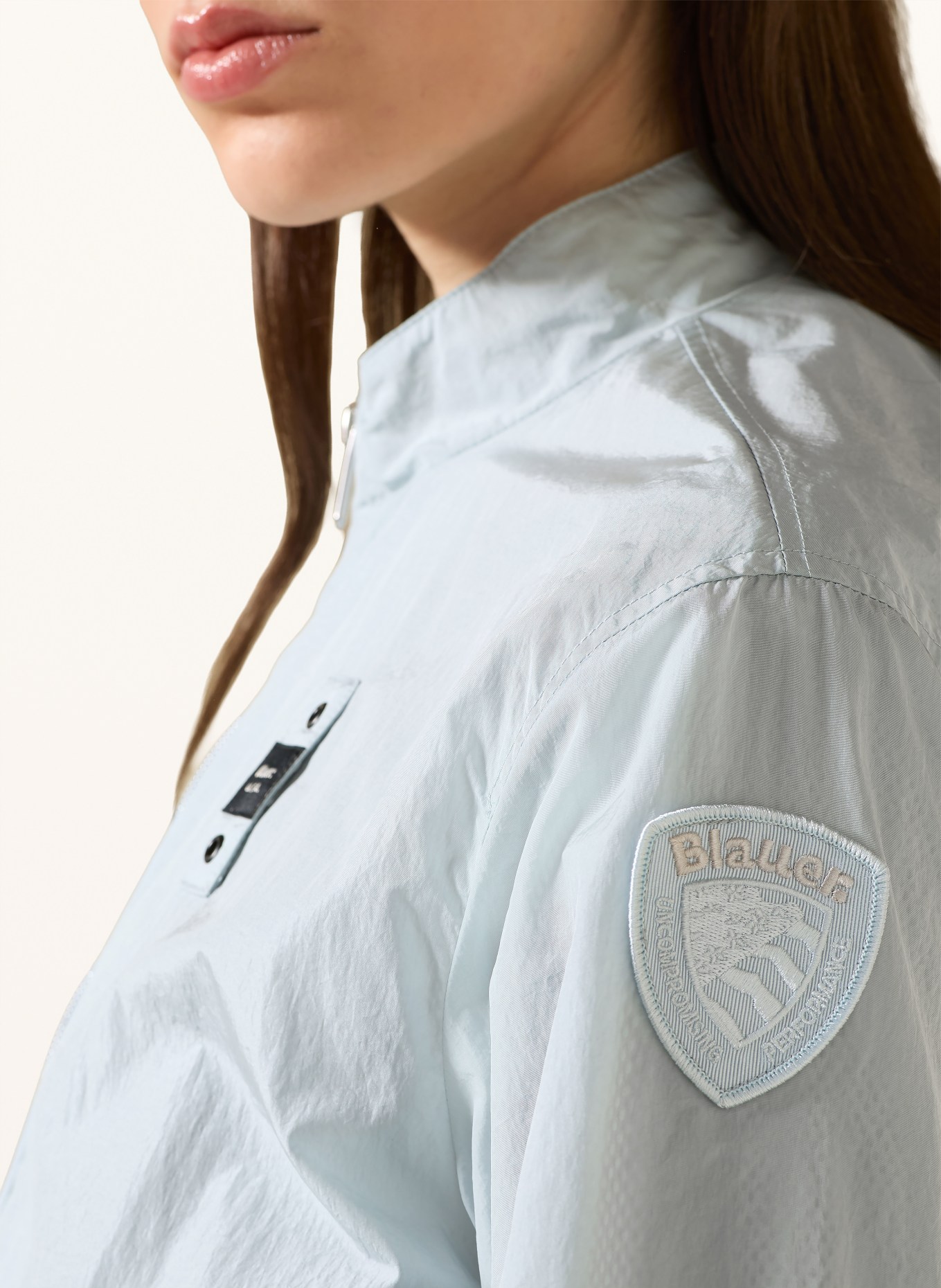 Blauer Jas ELISABETH: LICHTBLAUW