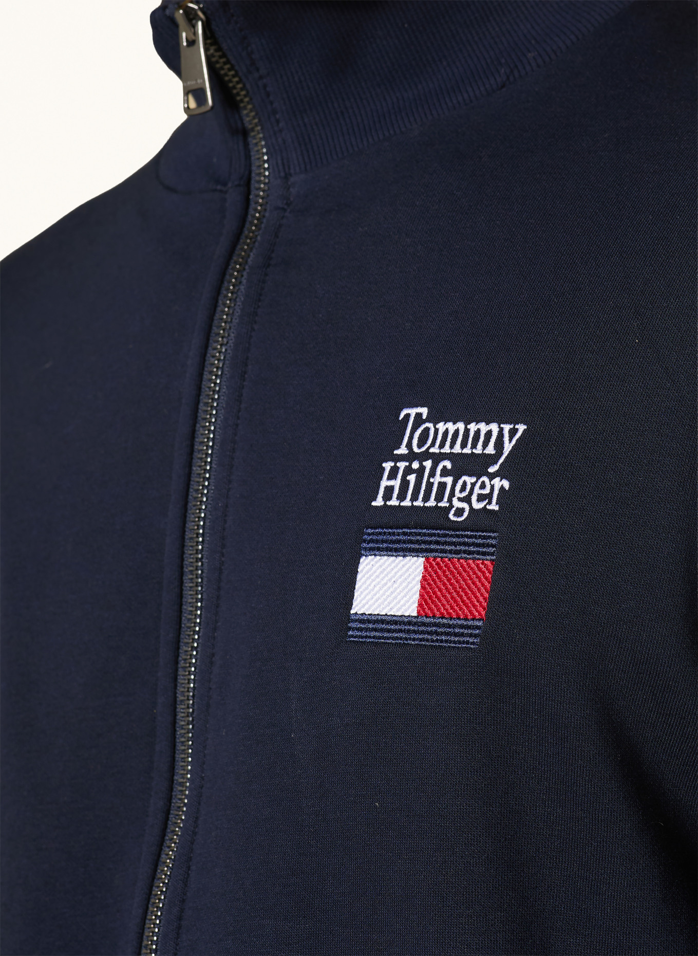 TOMMY HILFIGER sweat à capuche: BLEU FONCÉ