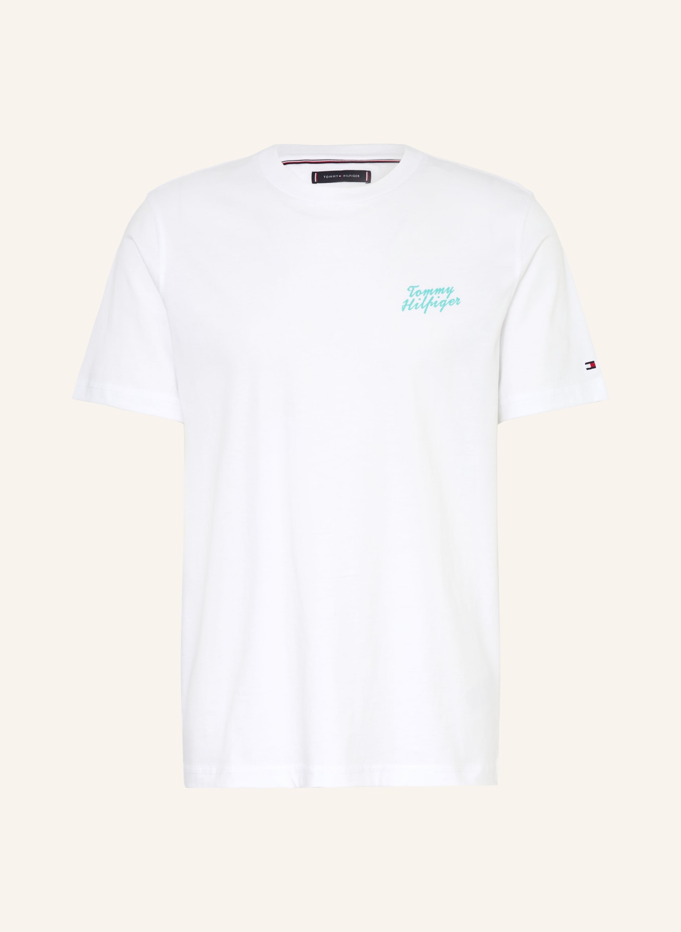 TOMMY HILFIGER T-Shirt: WEISS