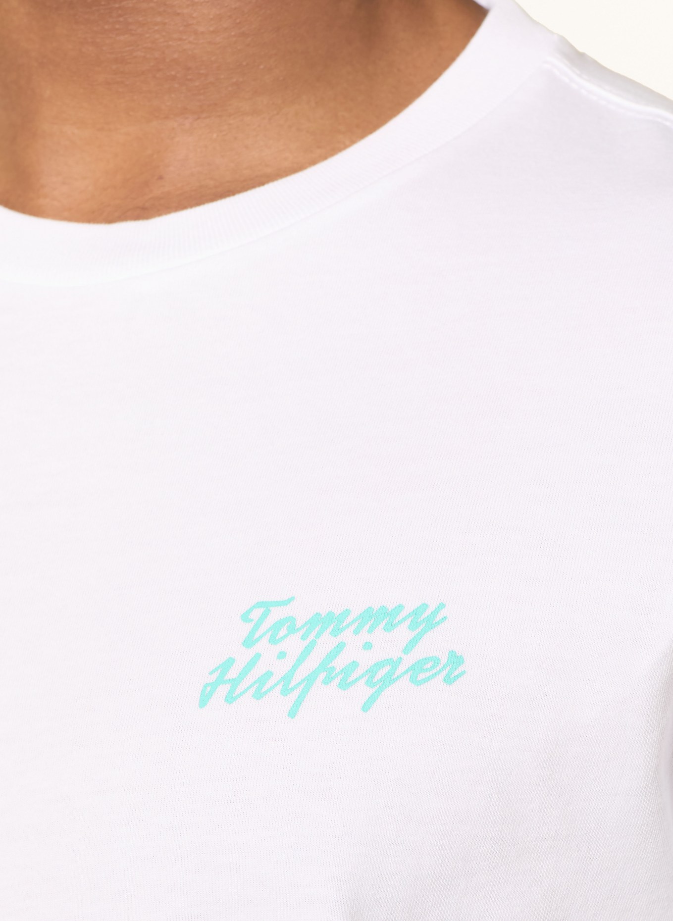 TOMMY HILFIGER T-Shirt: WEISS