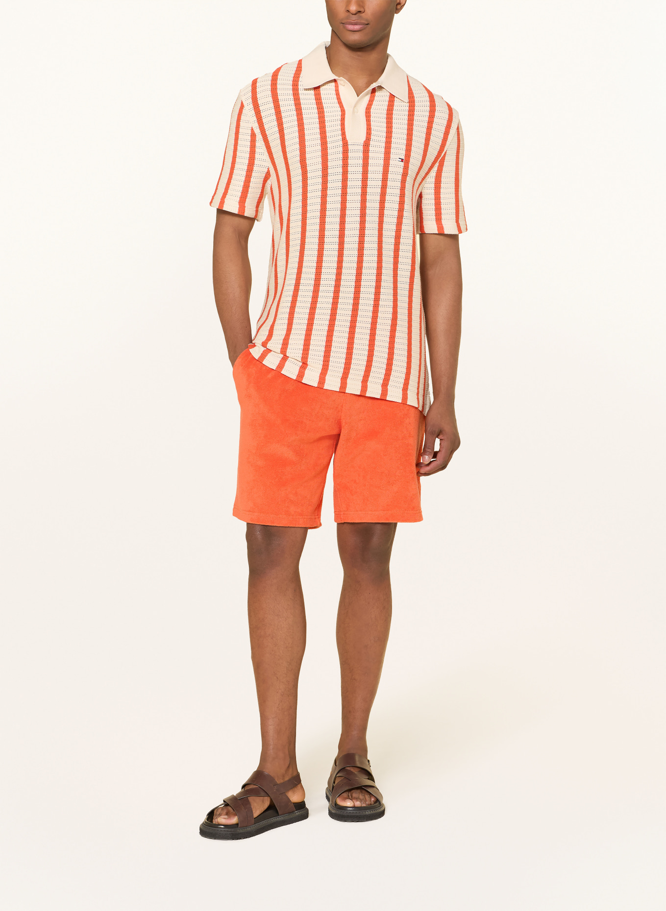 TOMMY HILFIGER Frotteeshorts: ORANGE