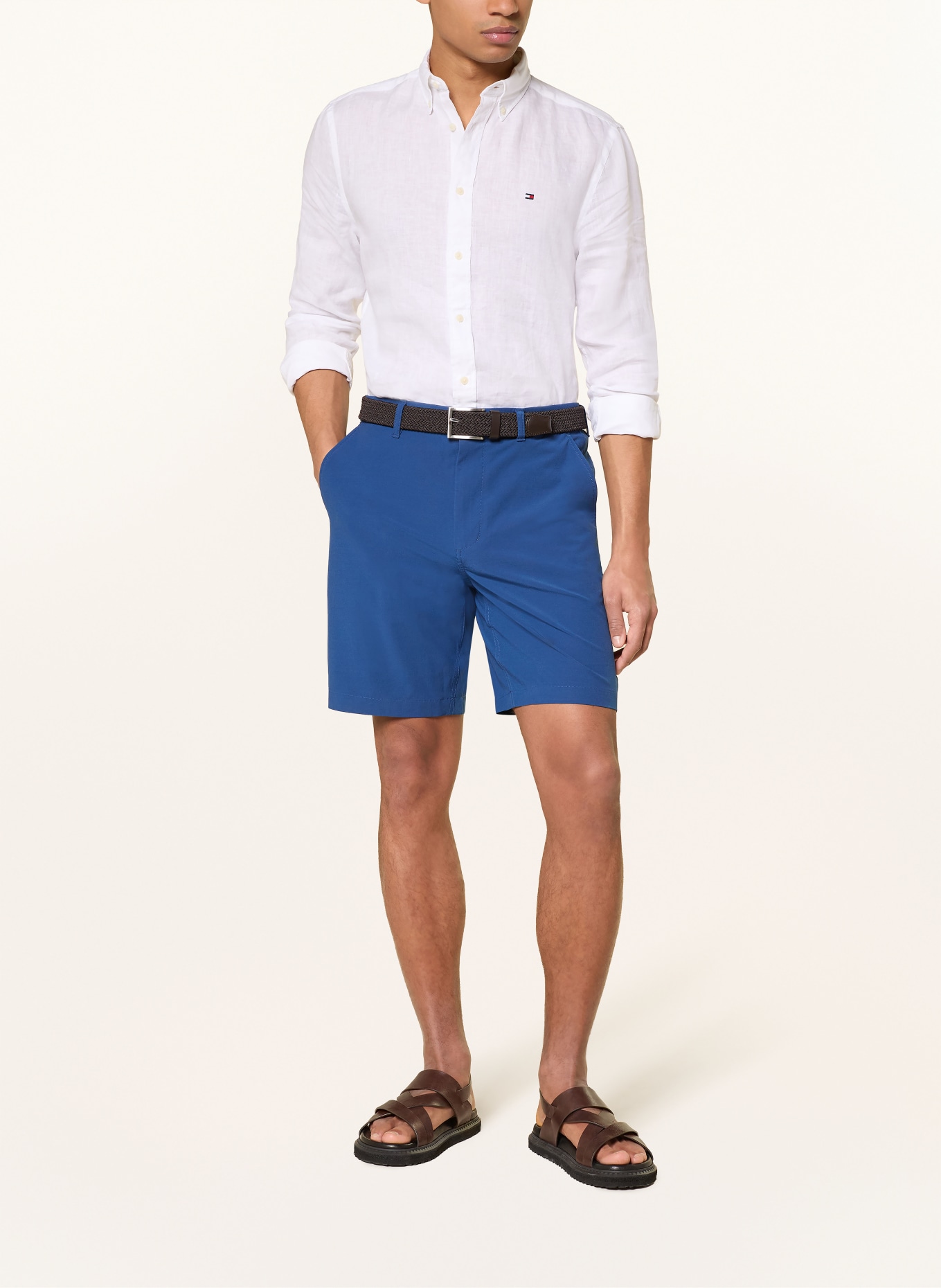 TOMMY HILFIGER Shorts DOVER Regular Fit: BLAU