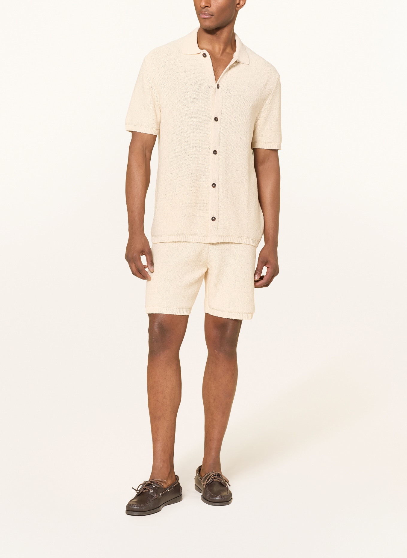TOMMY HILFIGER Strickshorts: CREME
