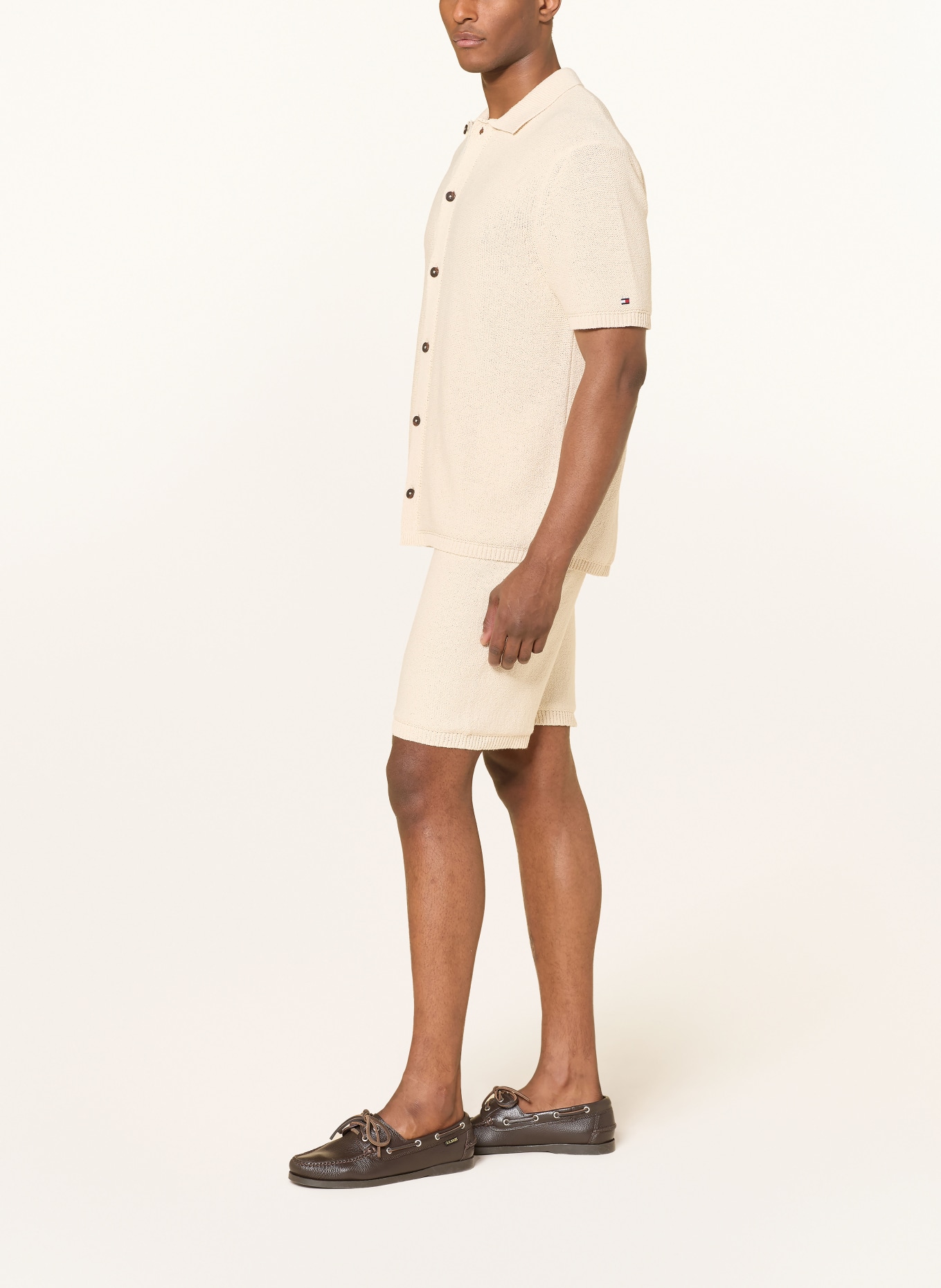 TOMMY HILFIGER Strickshorts: CREME