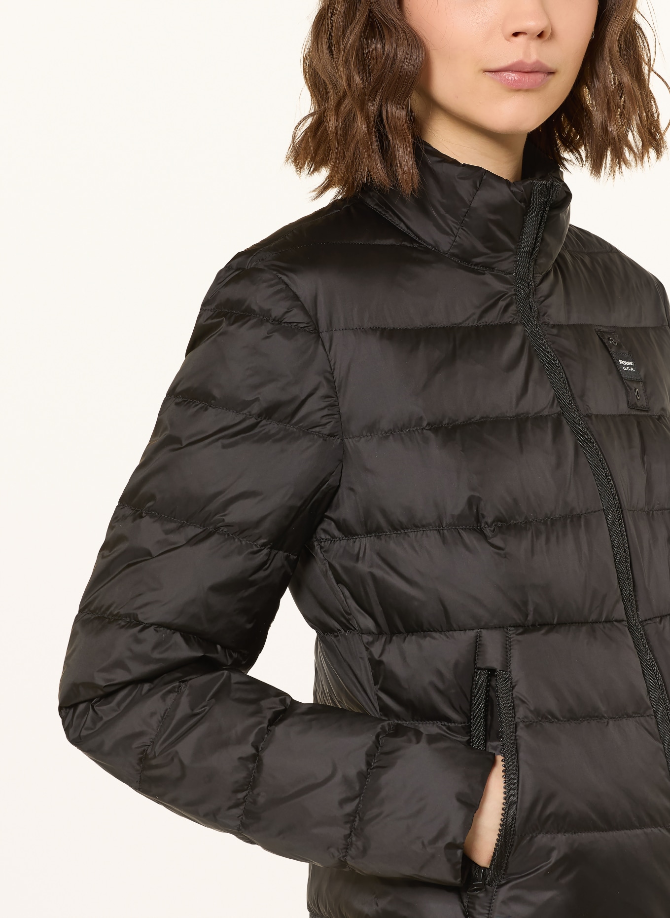 Blauer Lightweight down jacket VALE: BLACK