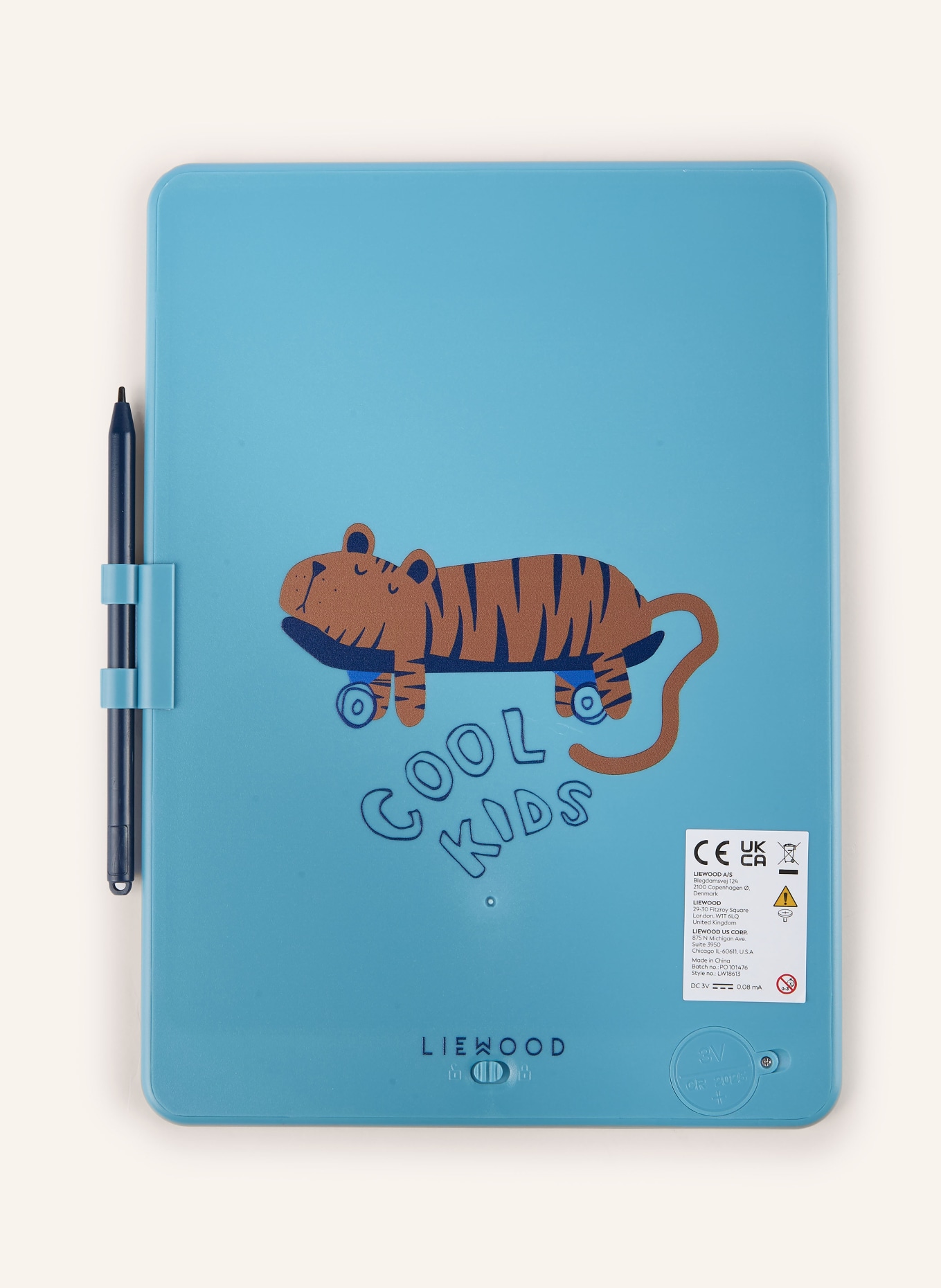 LIEWOOD LCD-Zeichenbrett ZORA: BLAU