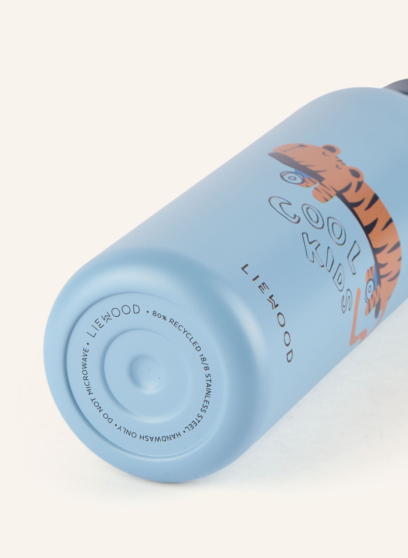 LIEWOOD Isolierflasche FALK: HELLBLAU / DUNKELORANGE / DUNKELBLAU