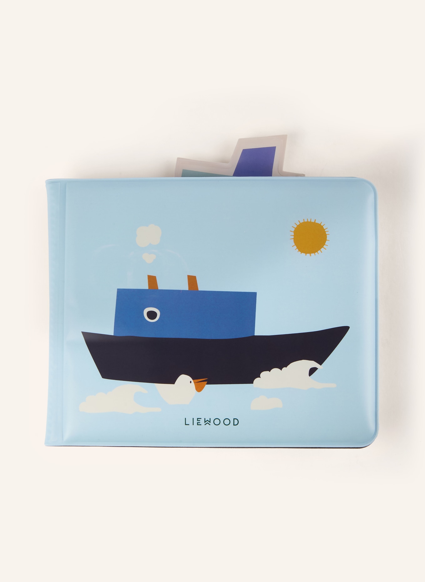 LIEWOOD Książka kąpielowa WAYLON: JASNONIEBIESKI / KREMOWY / GRANATOWY