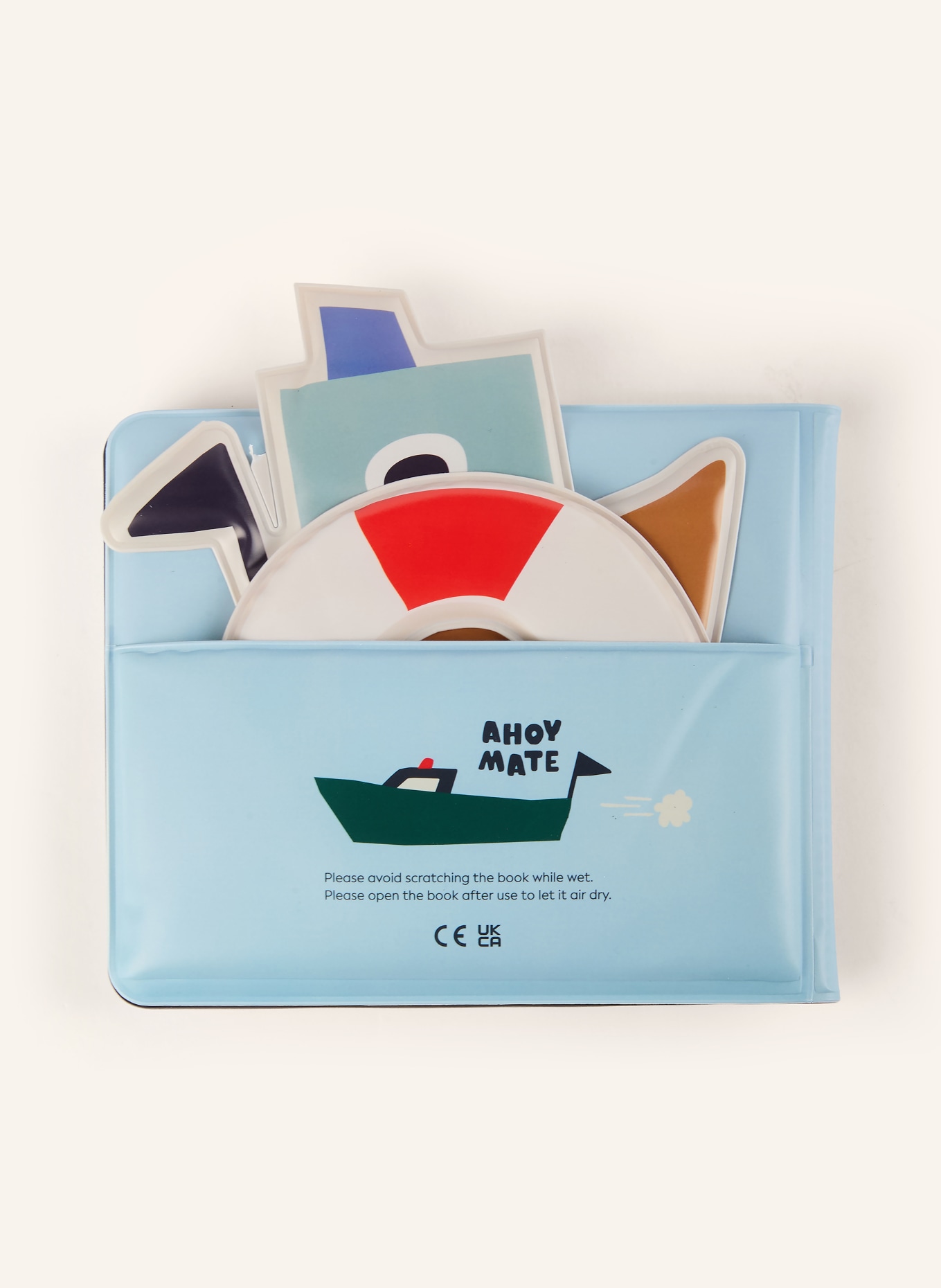 LIEWOOD Książka kąpielowa WAYLON: JASNONIEBIESKI / KREMOWY / GRANATOWY