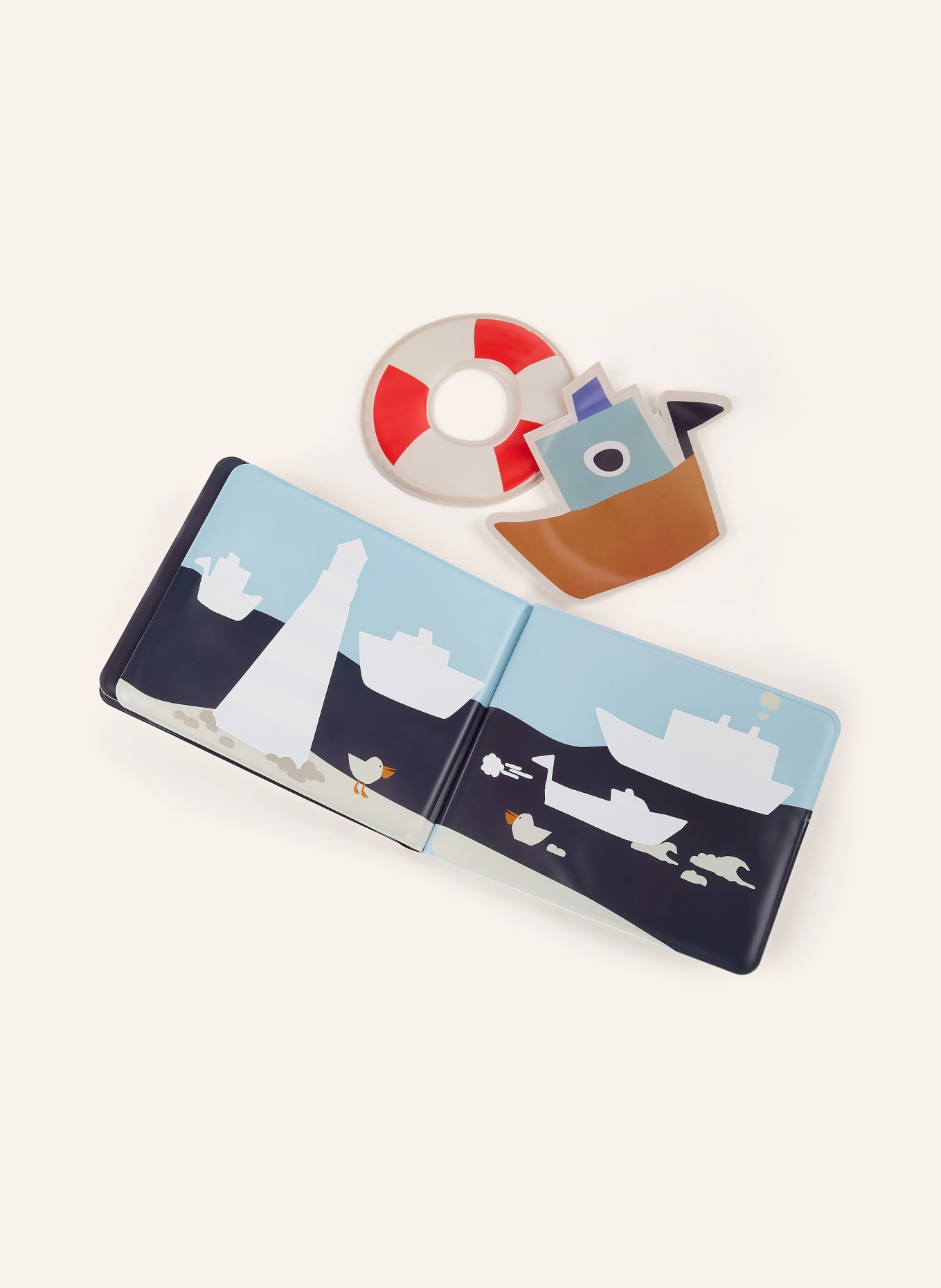 LIEWOOD Książka kąpielowa WAYLON: JASNONIEBIESKI / KREMOWY / GRANATOWY