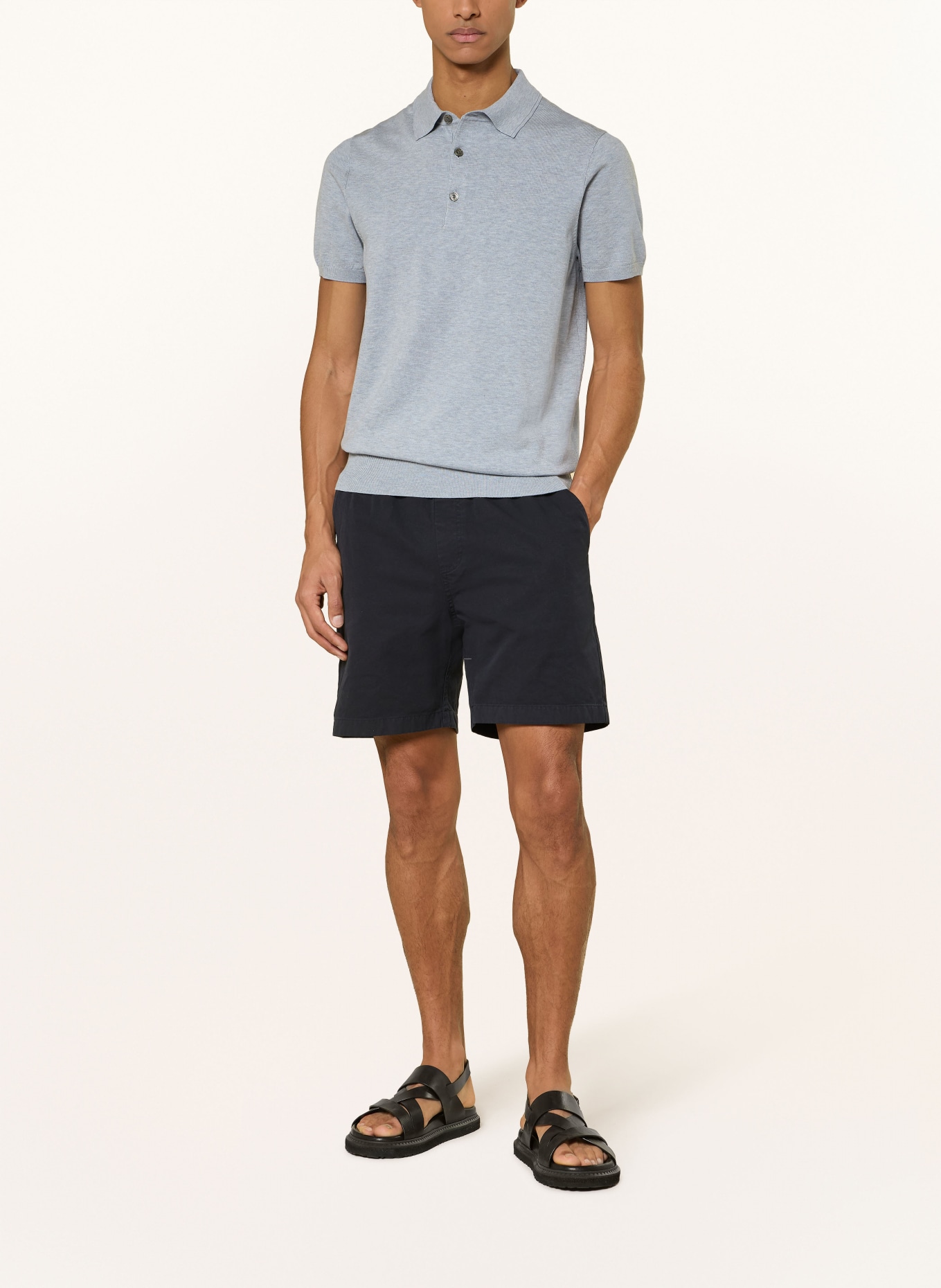 PROFUOMO shorts: DARK BLUE