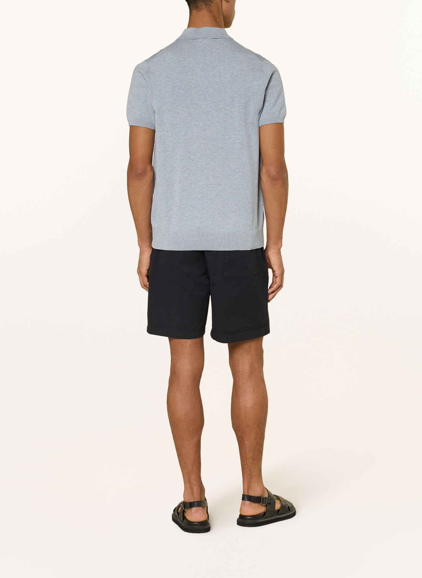PROFUOMO shorts: DARK BLUE