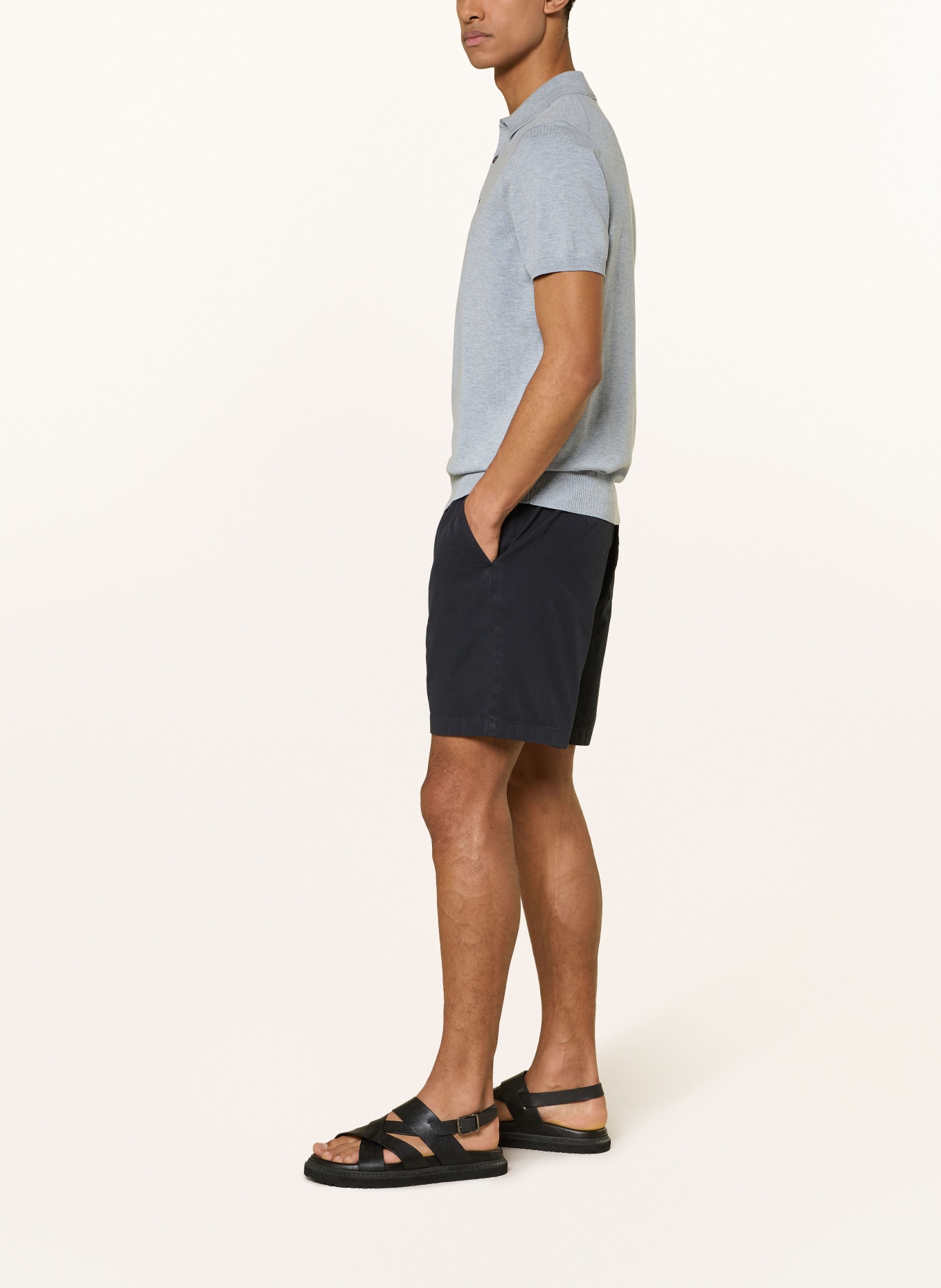 PROFUOMO shorts: DARK BLUE