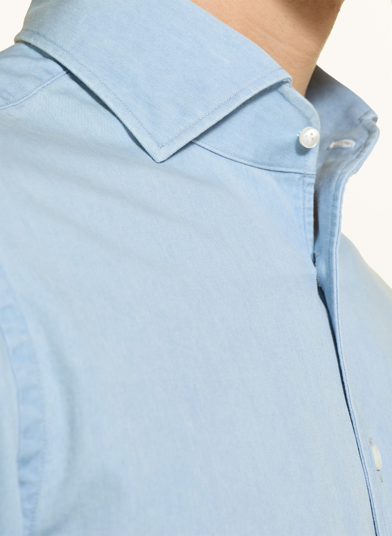 PROFUOMO Hemd Slim Fit: HELLBLAU