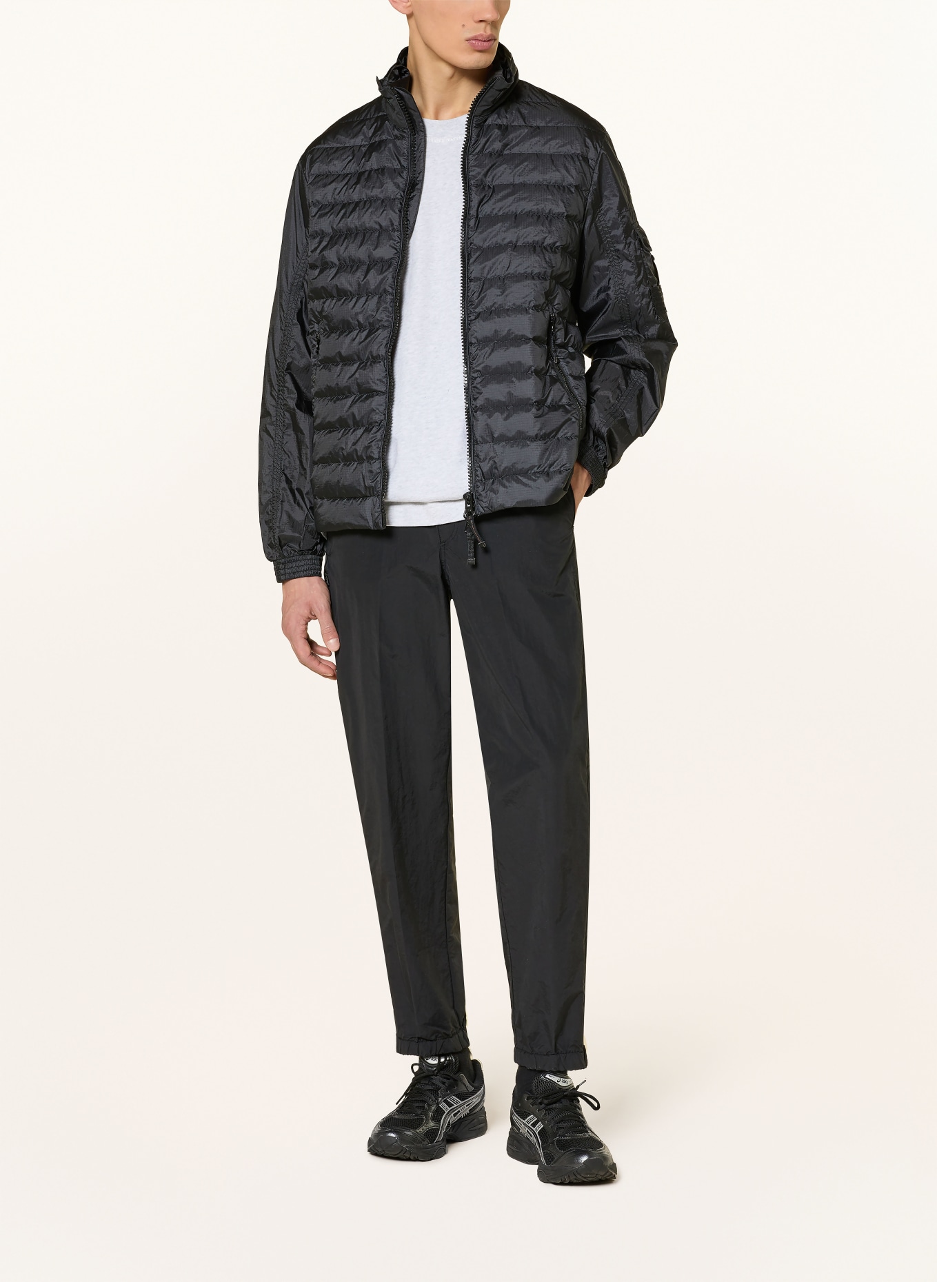 PARAJUMPERS Hose ALBAN im Jogging-Stil: SCHWARZ