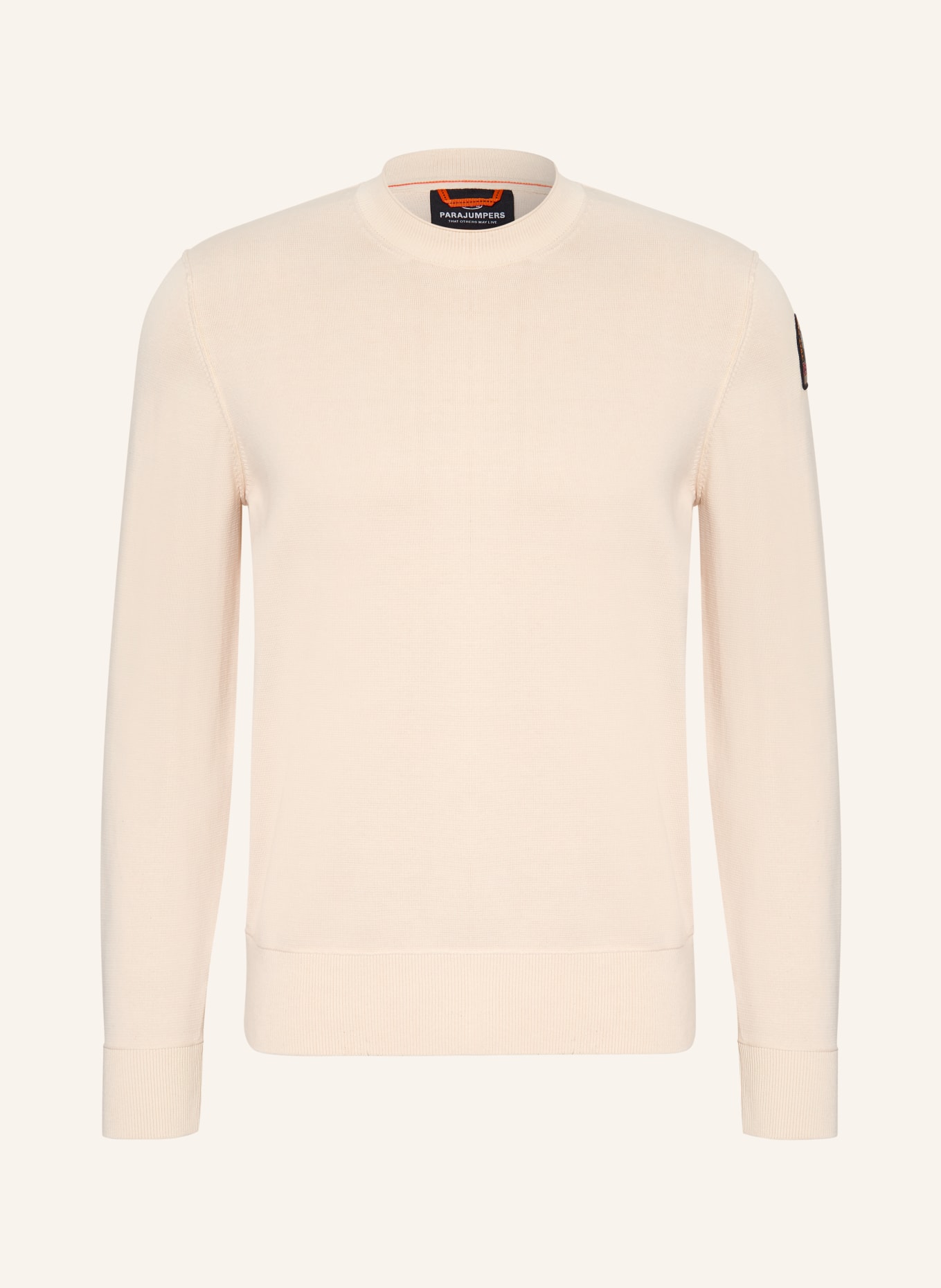 PARAJUMPERS BASIC BRAW sweater: ECRU