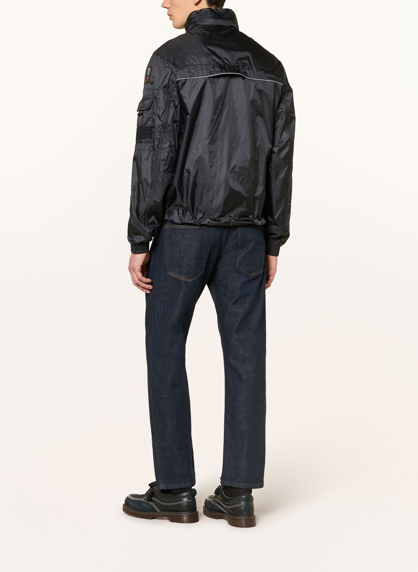 PARAJUMPERS Lehká péřová bunda RIMO: ČERNÁ