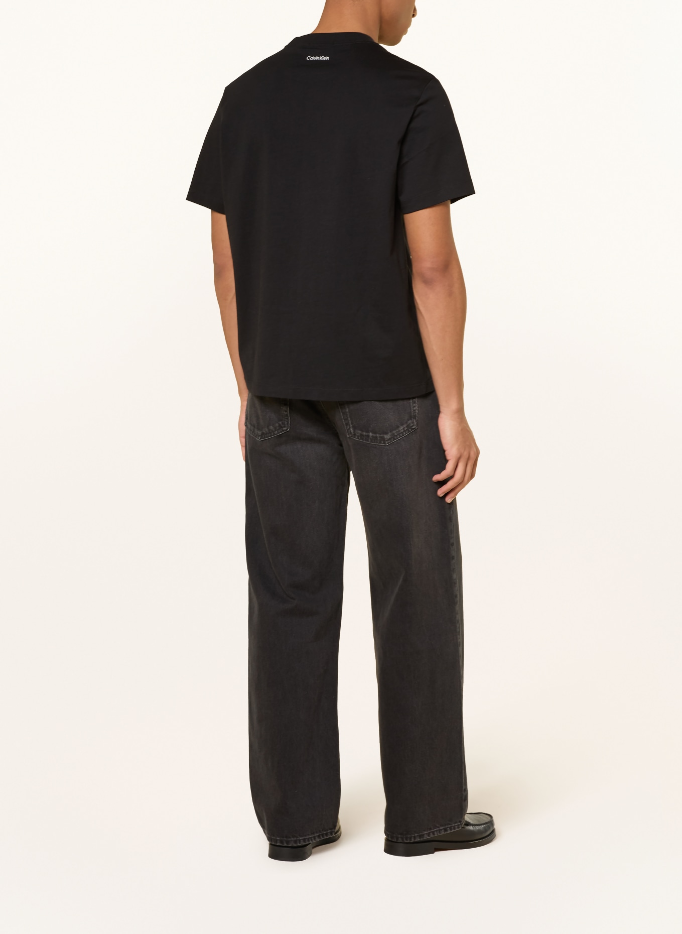 Calvin Klein Jeans T-Shirt: SCHWARZ / WEISS