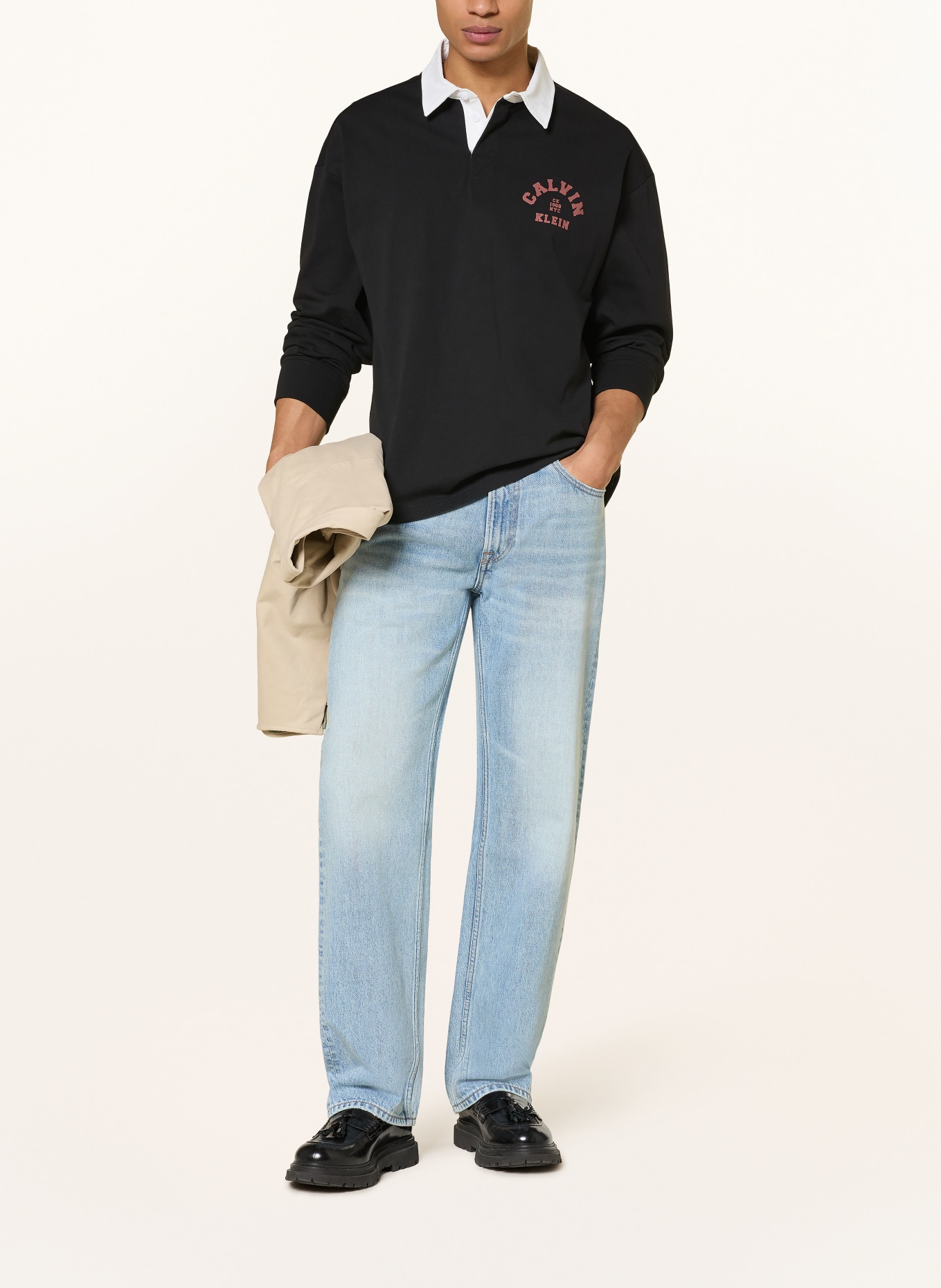 Calvin Klein Jeans Jeans SIGNATURE 90S STRAIGHT Coupe décontractée: X3B RETRO LIGHT