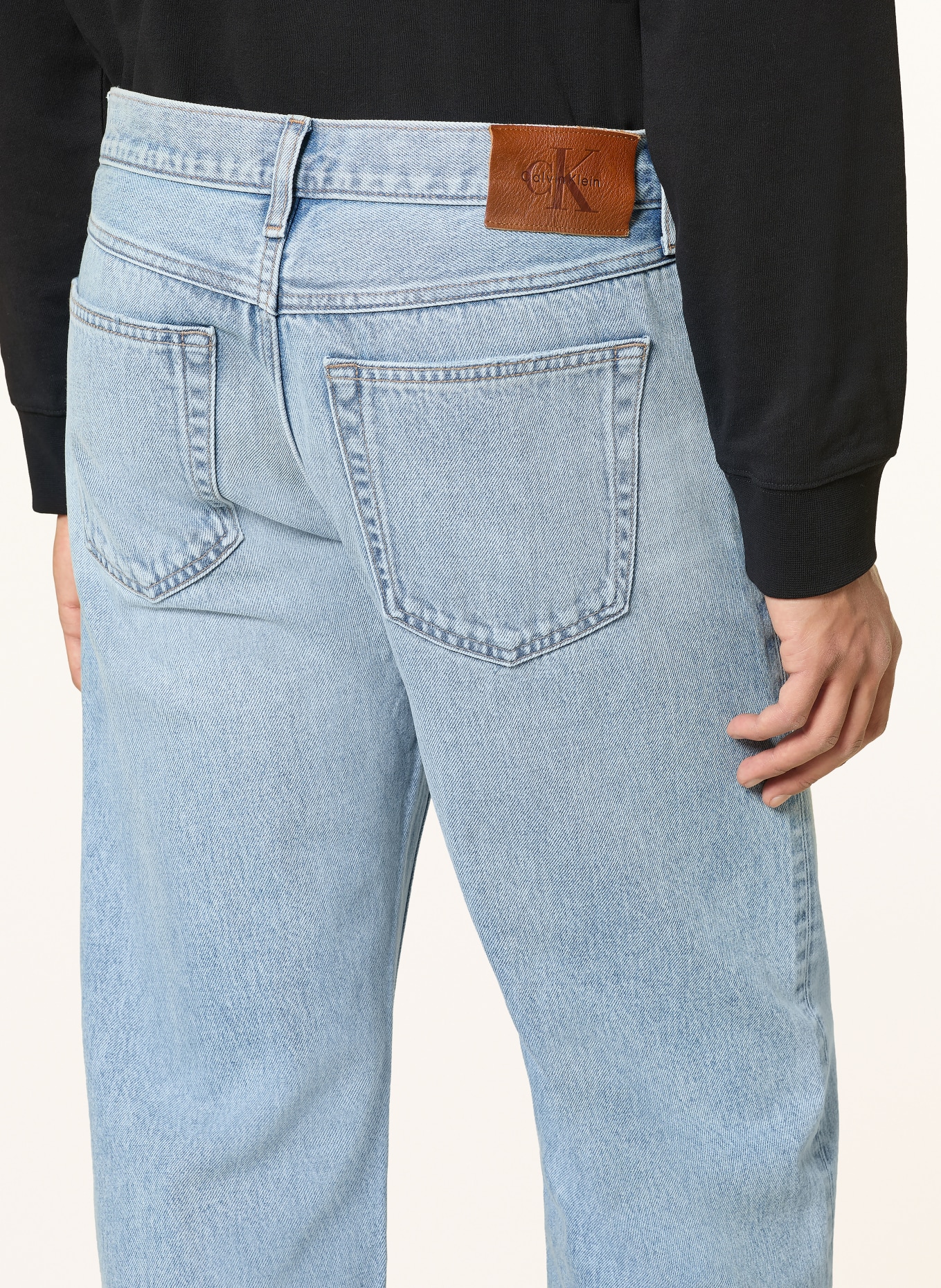 Calvin Klein Jeans Jeans SIGNATURE 90S STRAIGHT Coupe décontractée: X3B RETRO LIGHT