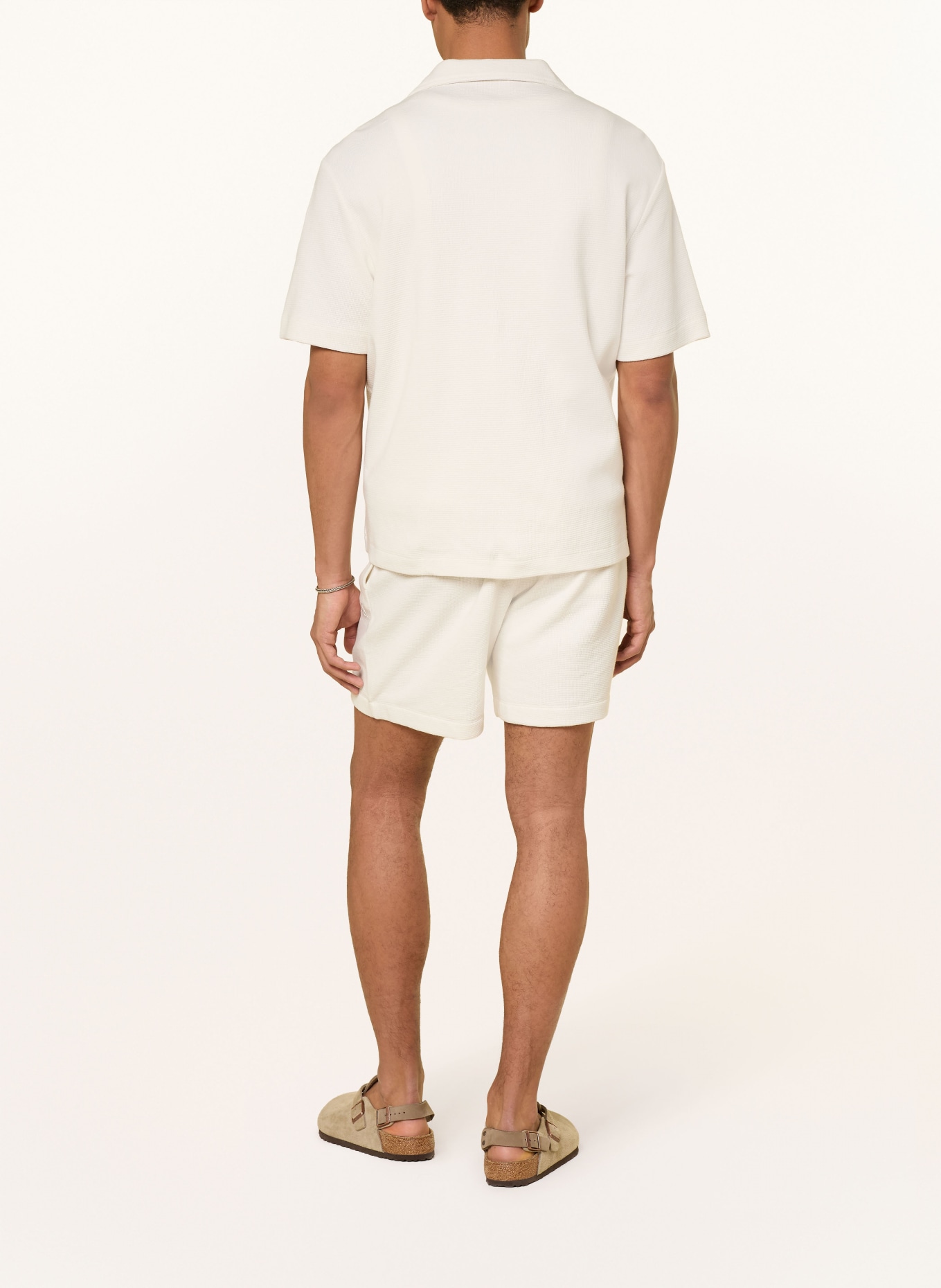 Calvin Klein Jeans šortky: KRÉMOVÁ