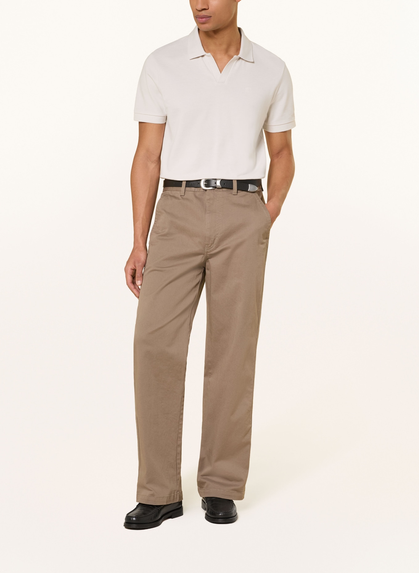 Calvin Klein Jeans Polo piqué coupe classique: ÉCRU