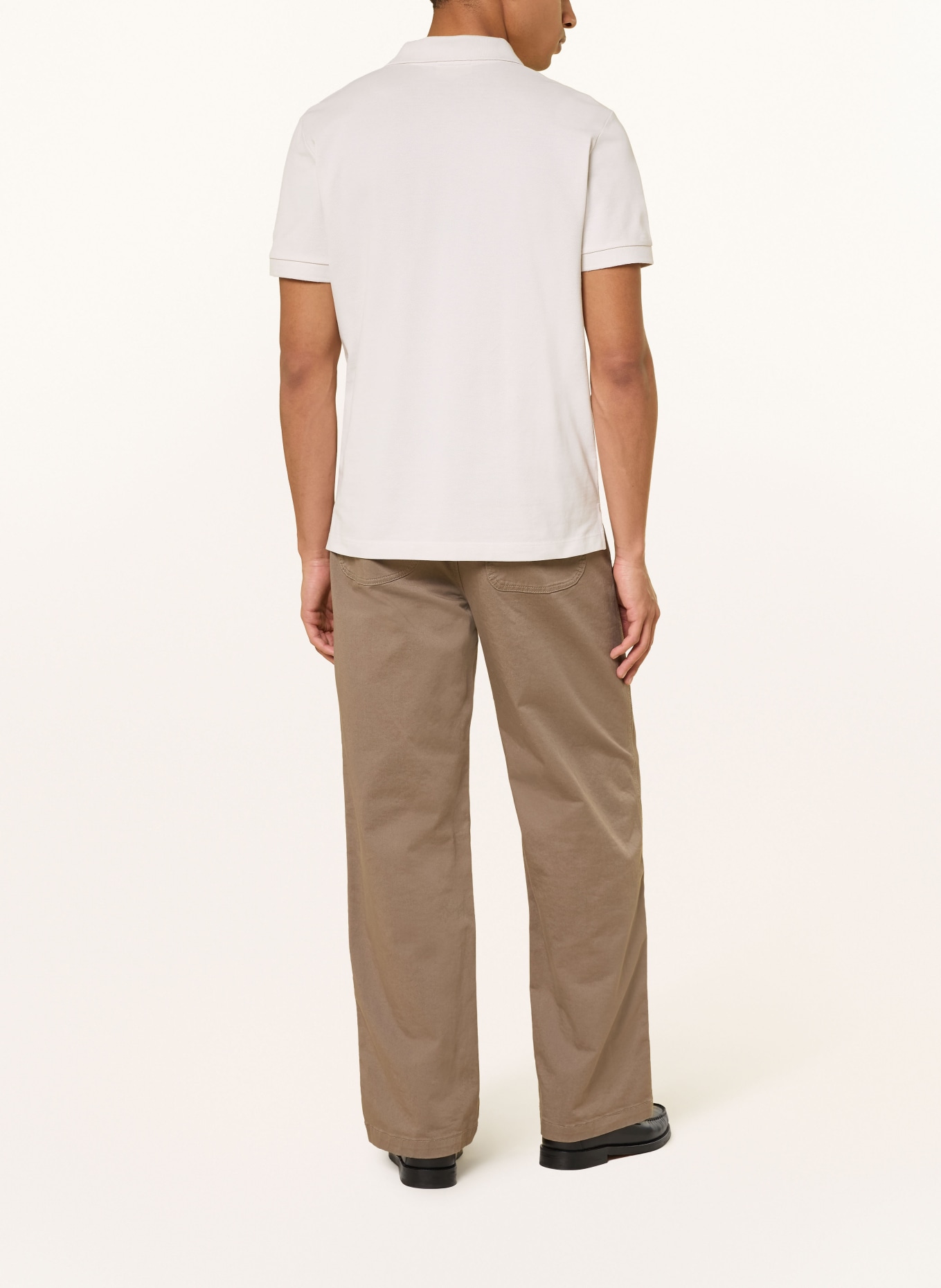 Calvin Klein Jeans Polo piqué coupe classique: ÉCRU