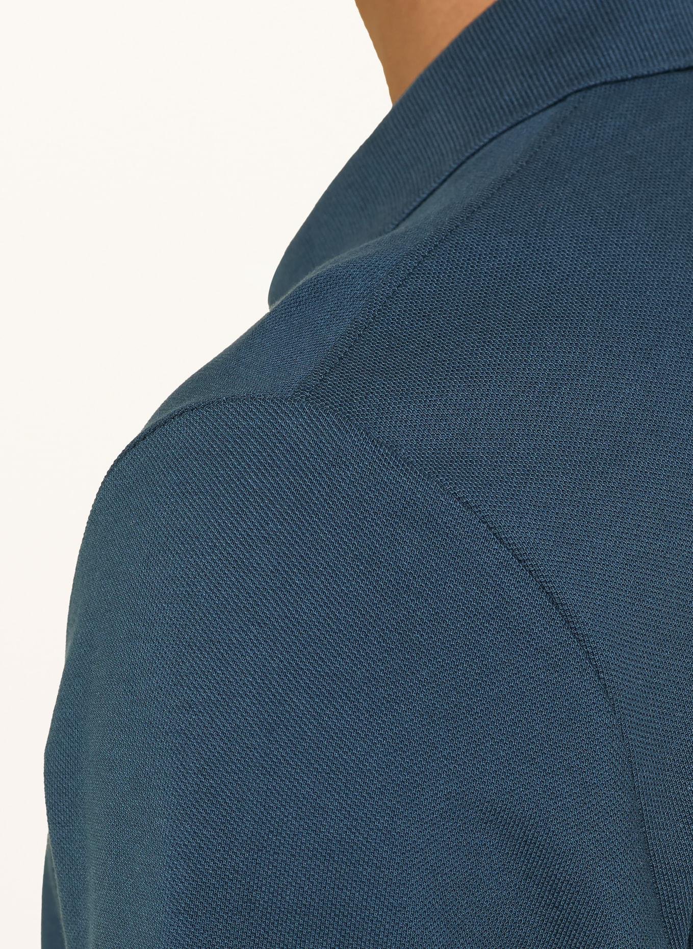 Calvin Klein Jeans Classic Fit Piqué Polo Shirt: DARK BLUE