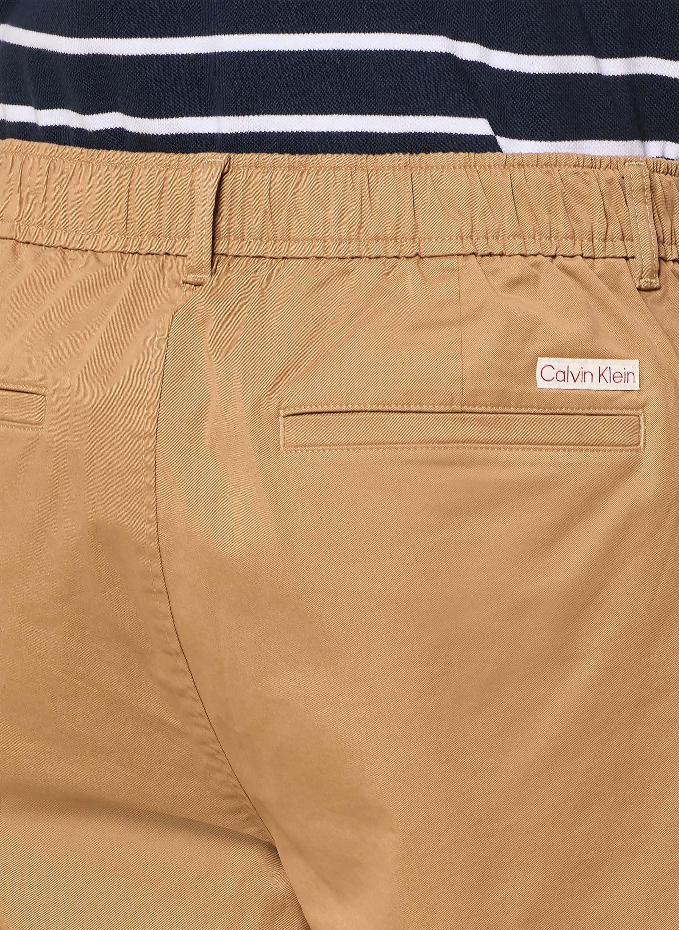 Calvin Klein Jeans chino shorts: CAMEL