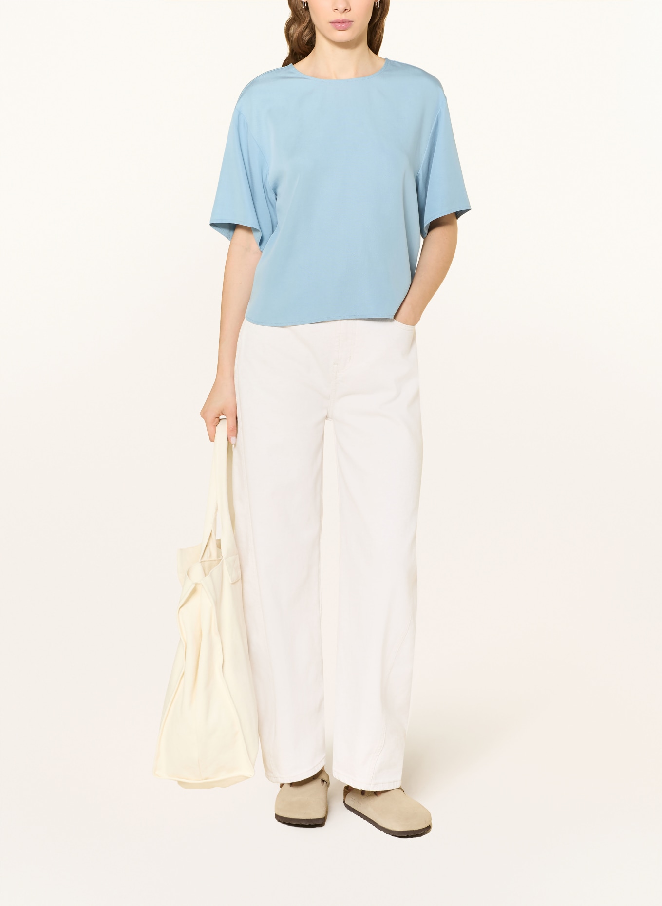 Marc O'Polo DENIM Blusenshirt: HELLBLAU