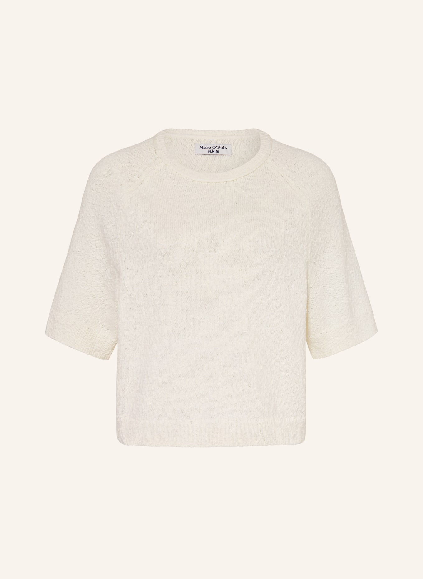 Marc O'Polo DENIM Strickshirt: CREME
