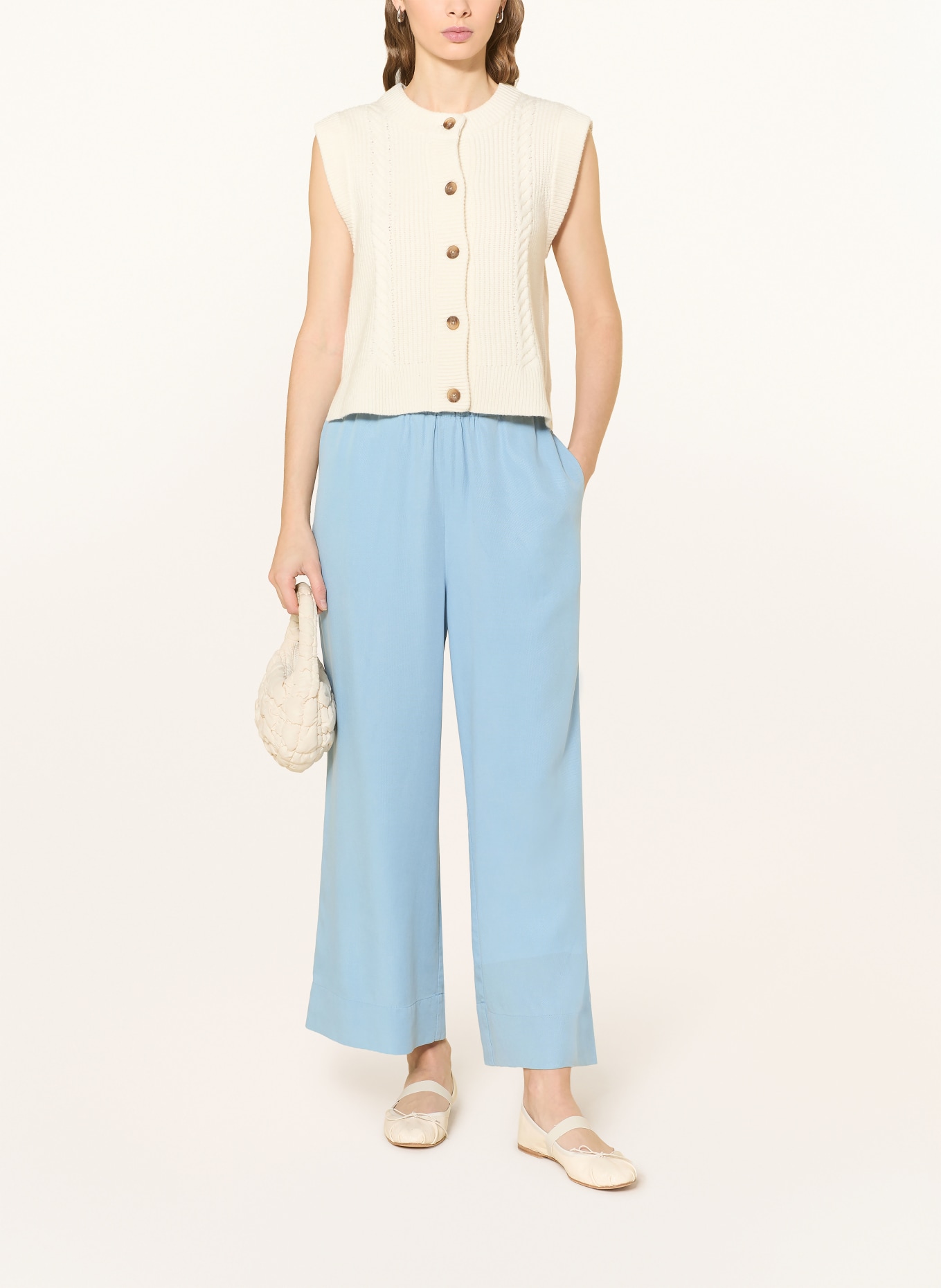 Marc O'Polo DENIM marlene pants: BLUE GRAY