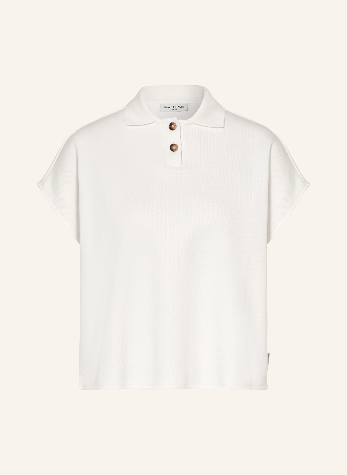 Marc O'Polo DENIM Piqué polokošile: BÍLÁ