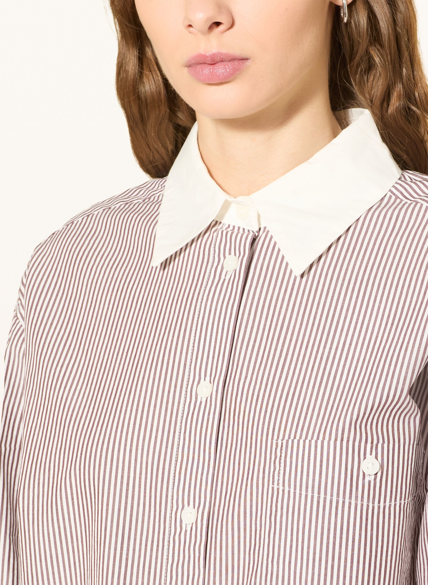 Marc O'Polo DENIM košile: HNĚDÁ / REŽNÁ