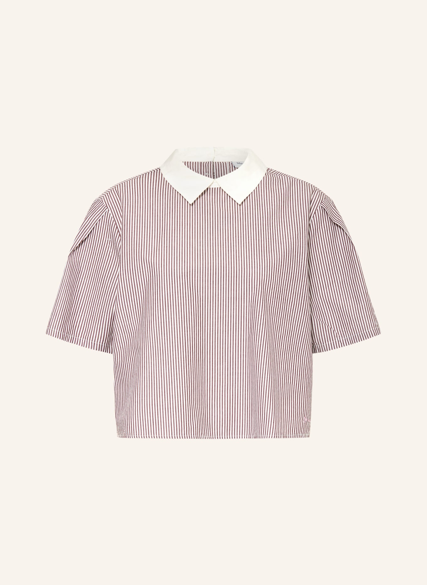 Marc O'Polo DENIM Blusenshirt: BRAUN / WEISS