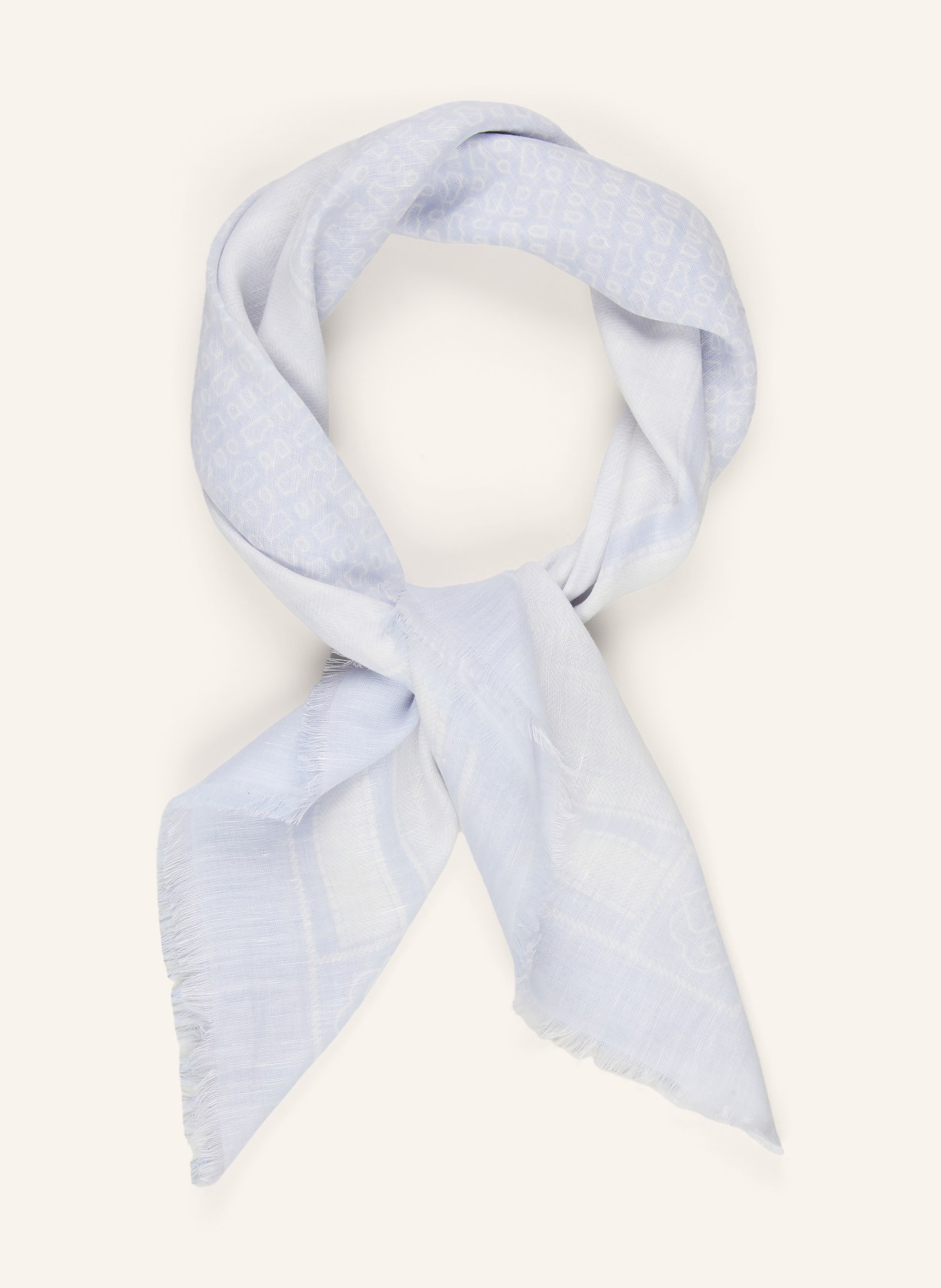 BOSS Tissu JINNAH avec lin: BLEU GRIS / ÉCRU