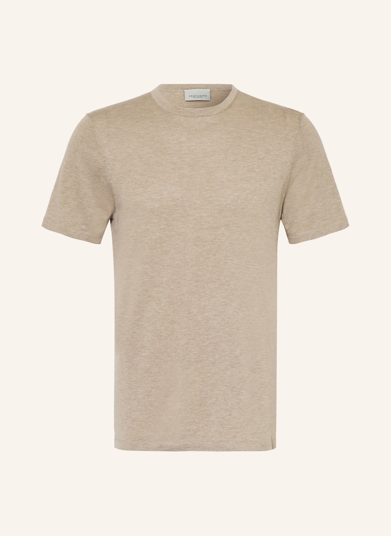 PROFUOMO T-Shirt: BEIGE