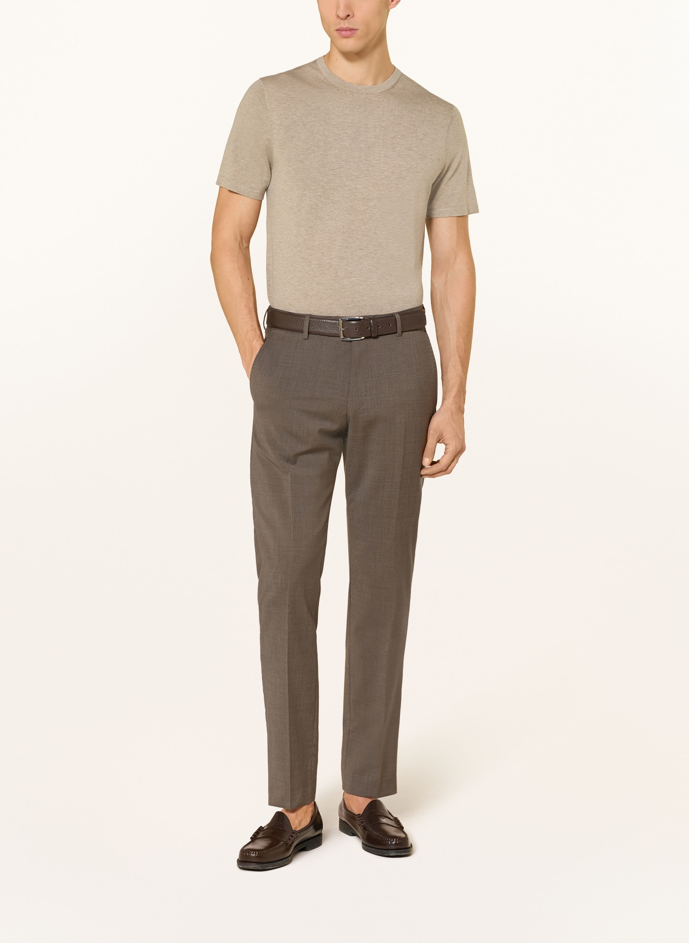 PROFUOMO T-Shirt: BEIGE