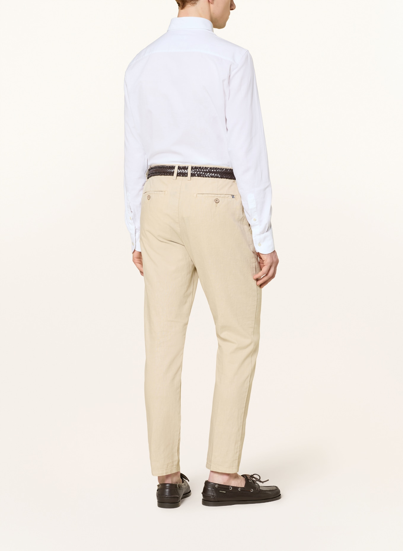 PROFUOMO Košile Slim Fit: BÍLÁ