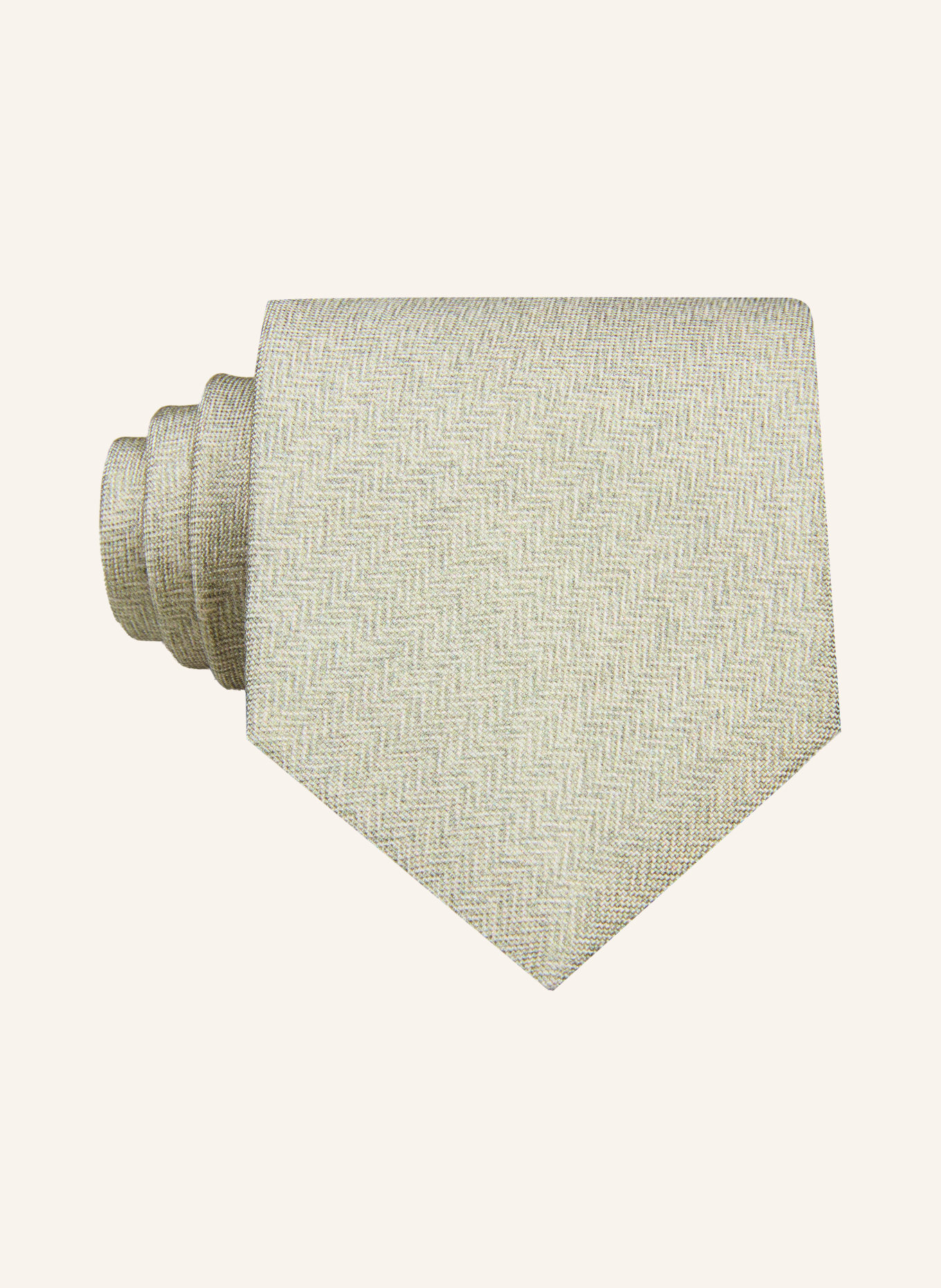 PROFUOMO Krawatte: HELLGRÜN