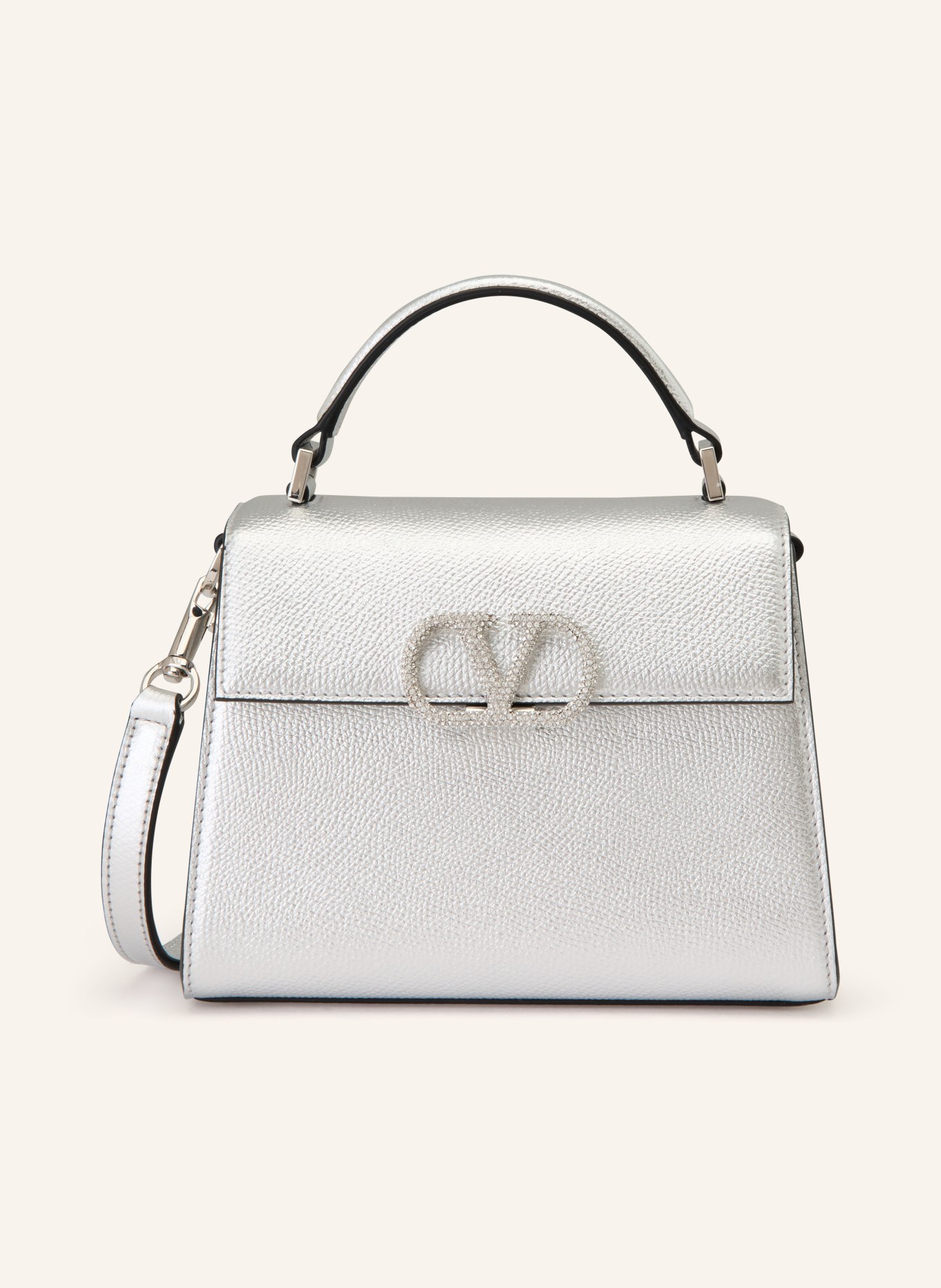 VALENTINO GARAVANI VSLING MINI handbag: SILVER