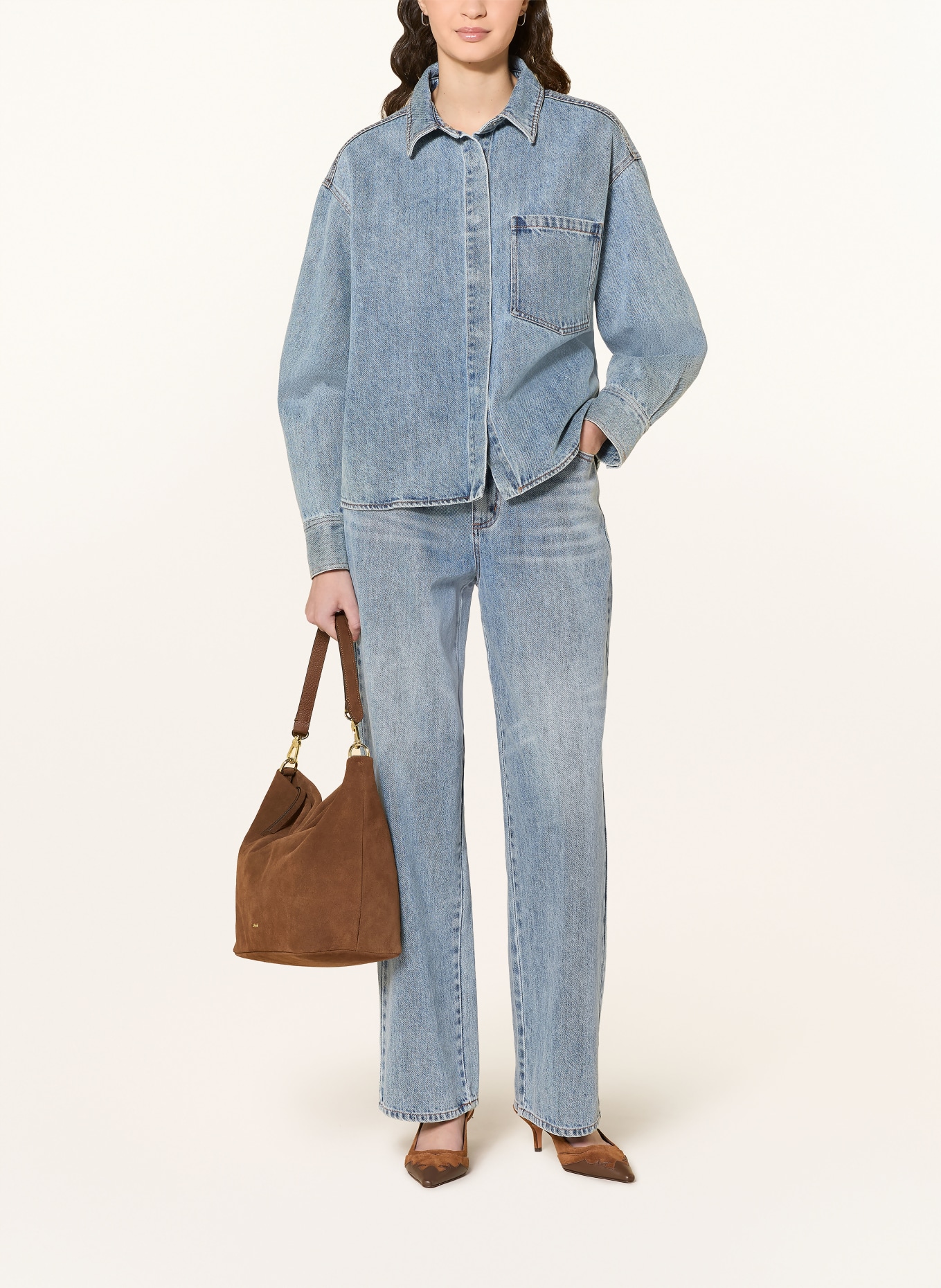 SOFIE SCHNOOR Rovné džíny NORAHSW: 5036 blue