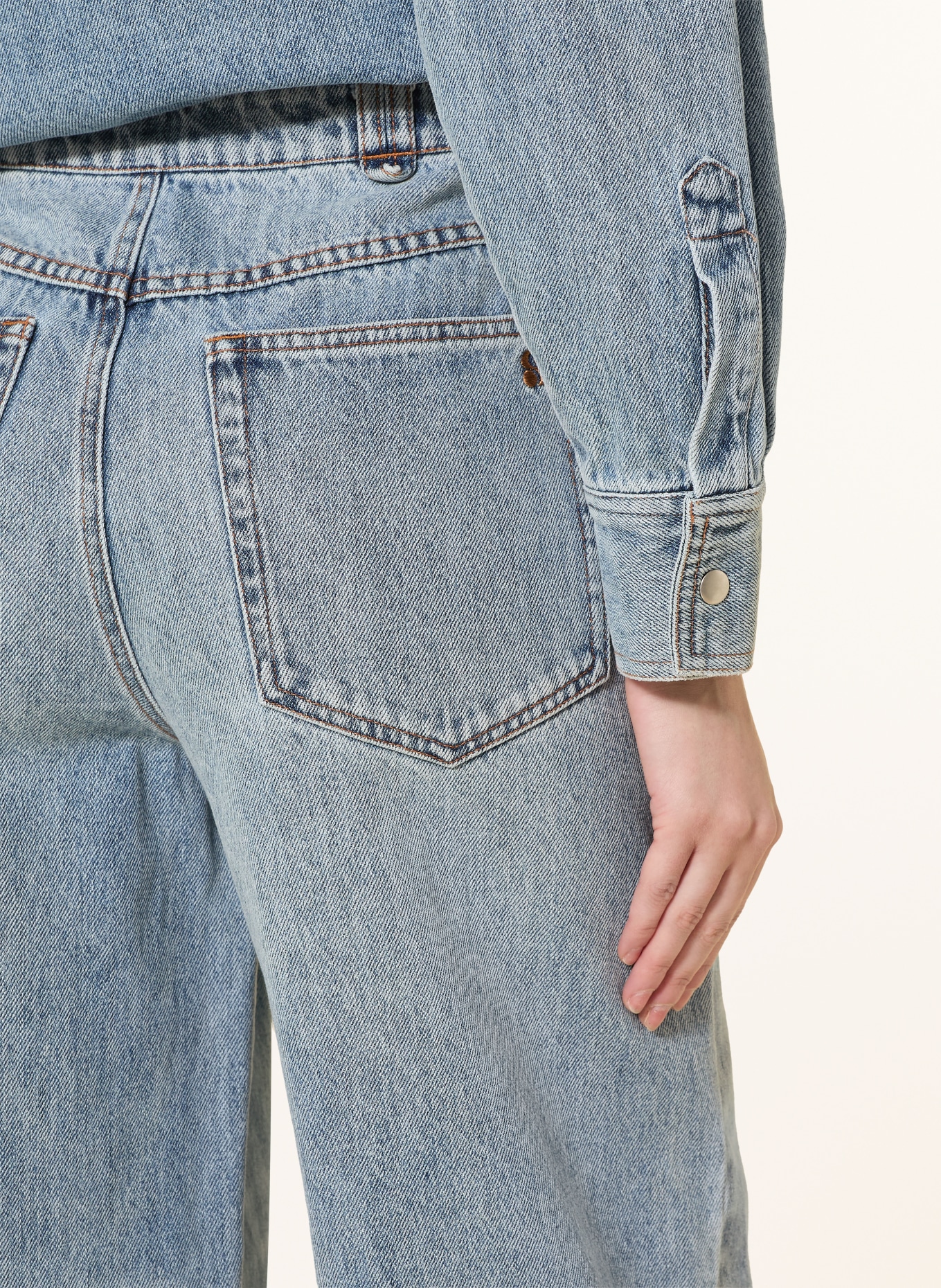 SOFIE SCHNOOR Rovné džíny NORAHSW: 5036 blue