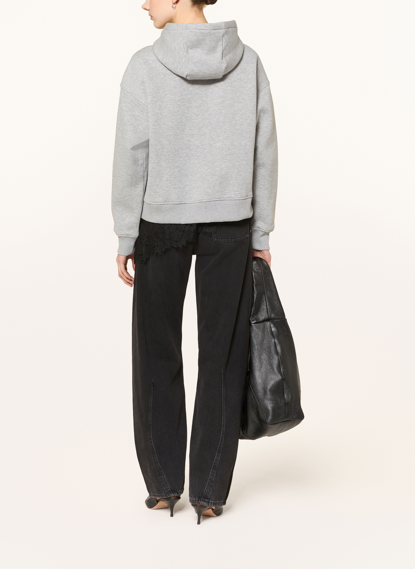 SOFIE SCHNOOR Hoodie BASIKSW: GRAU