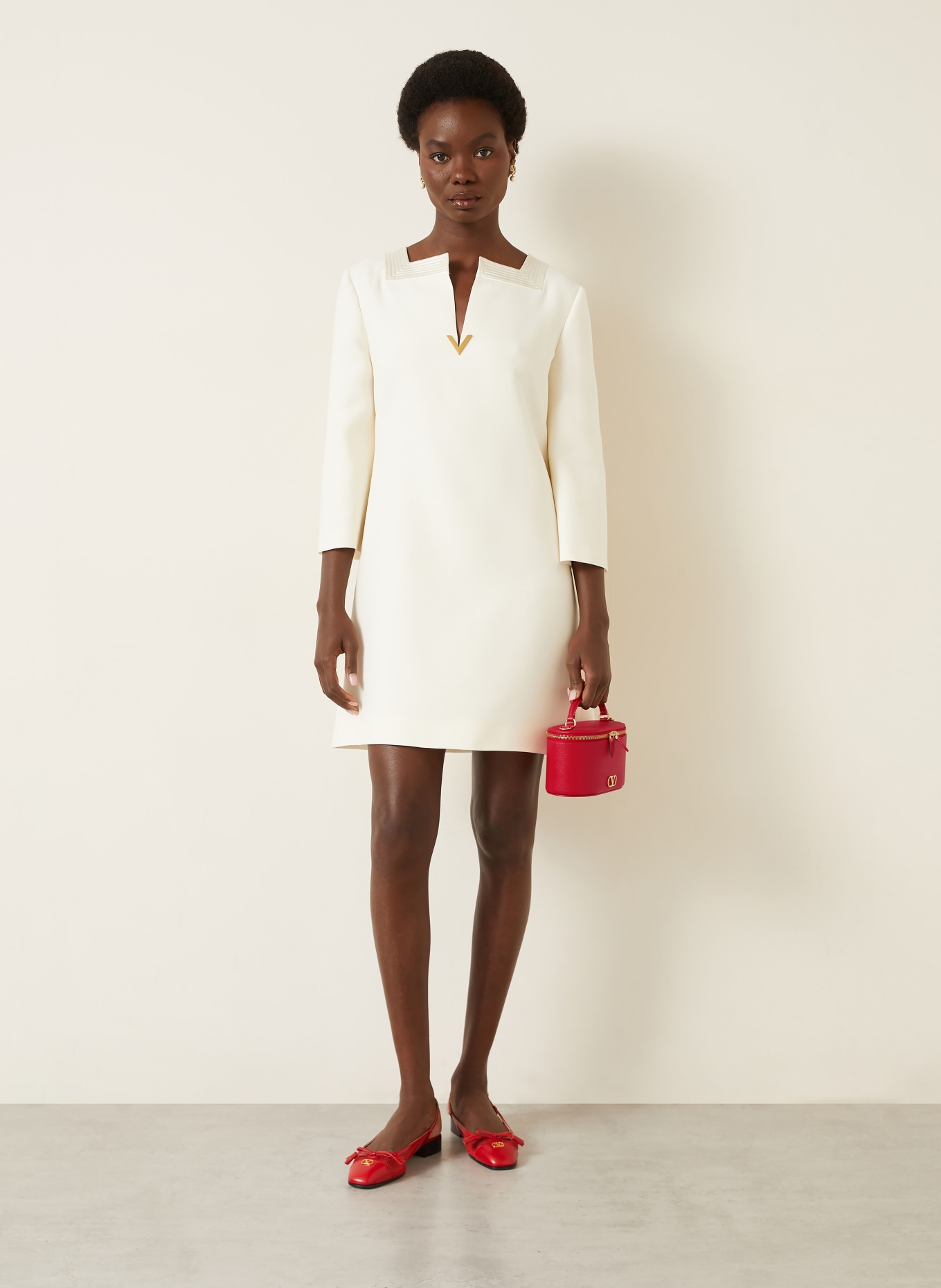 VALENTINO GARAVANI shoulder bag: RED / GOLD