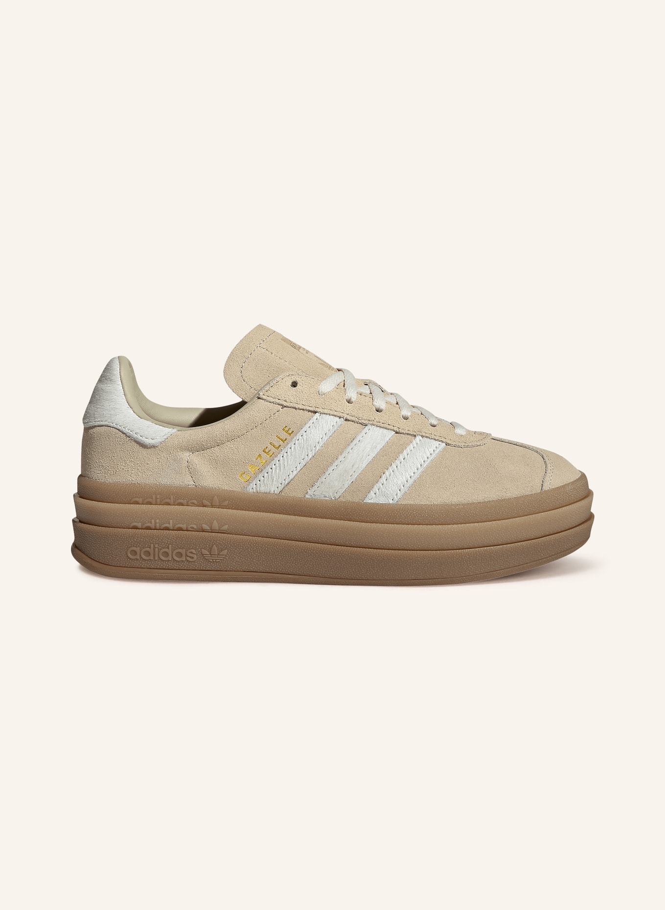adidas Originals Sneaker GAZELLE BOLD: BEIGE / ECRU